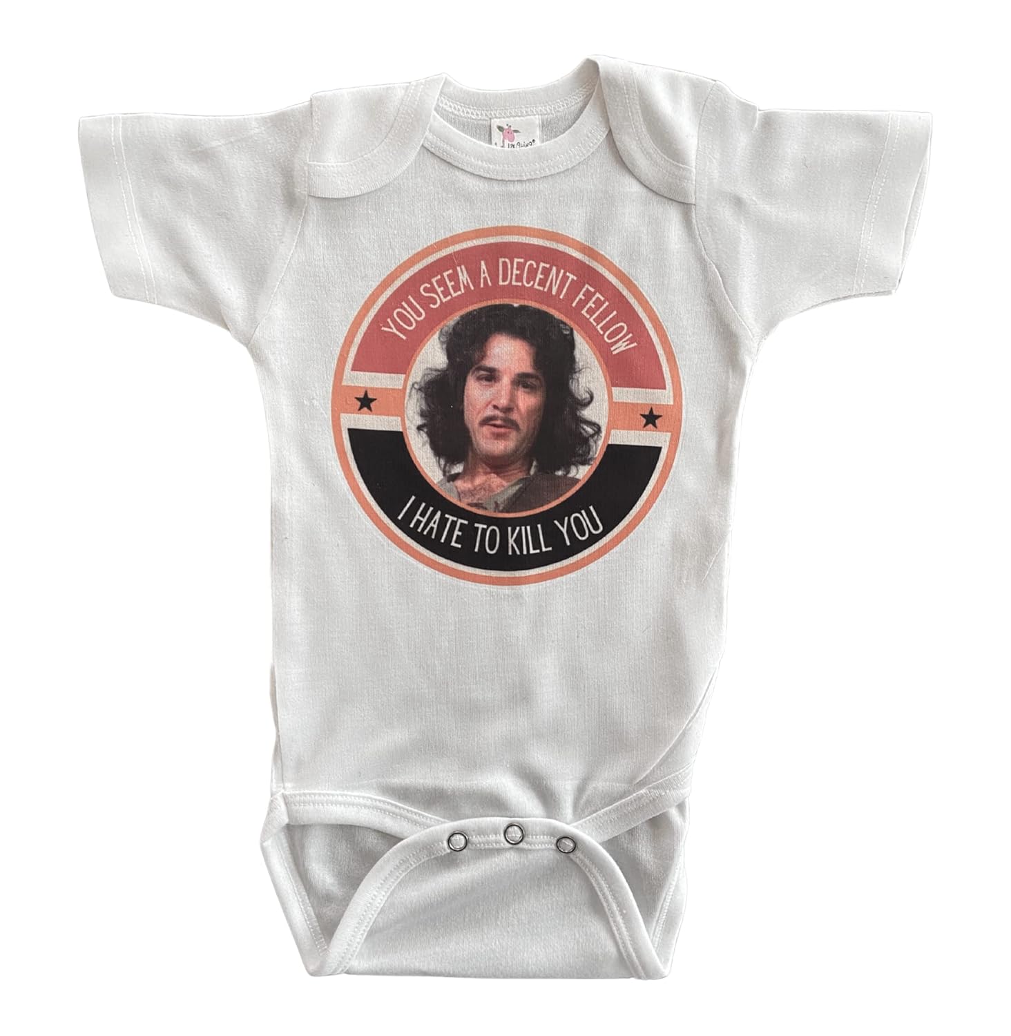 Handmade Princess Bride Inigo Montoya Baby Bodysuit