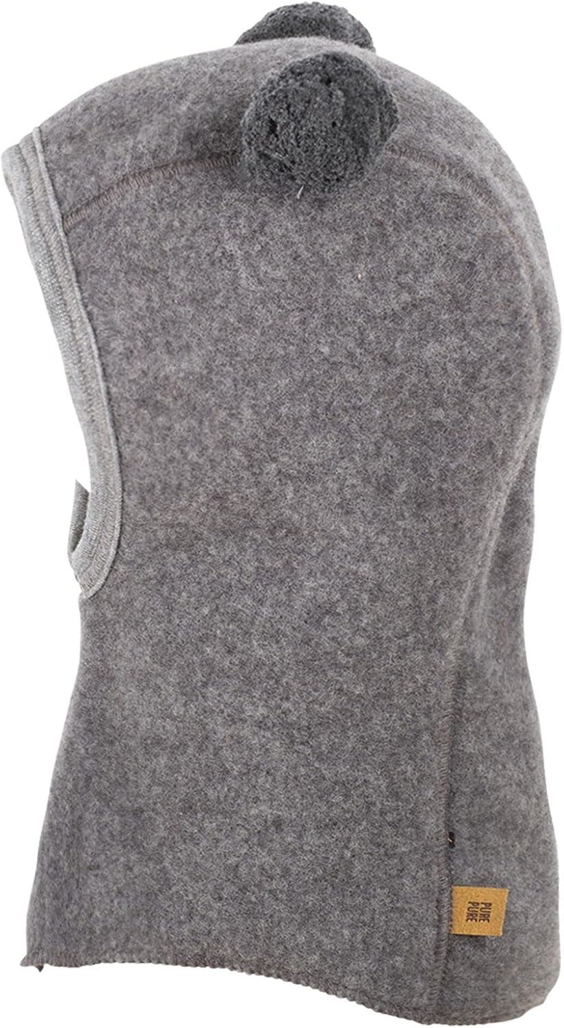 100 Merino Wool Organic Fleece Balaclava Hat
