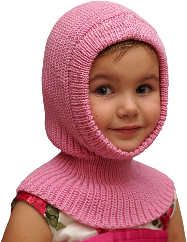tevirP 100 Merino Wool Balaclava - Lightweight Multi-Sized Baby Boy Hat