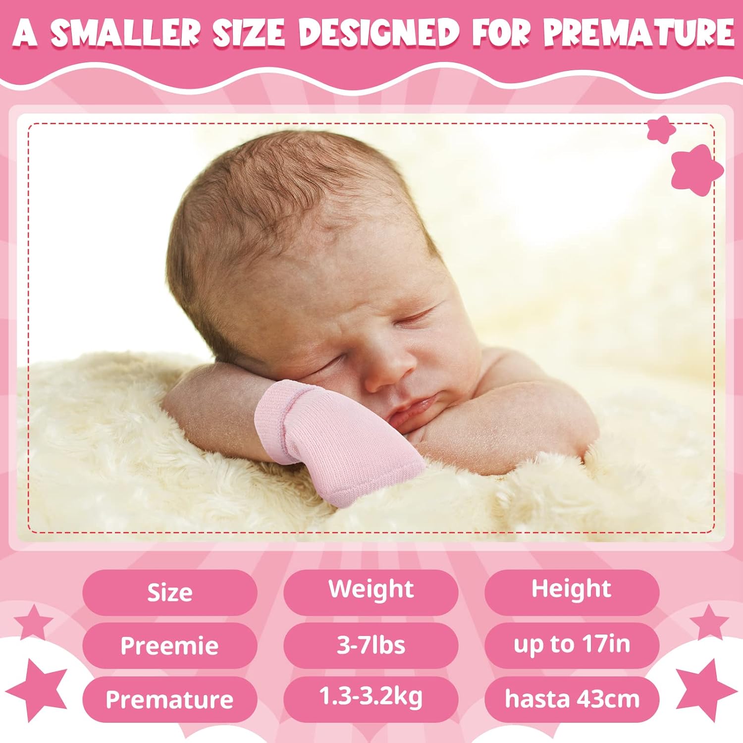 Safe Soft Newborn Gloves