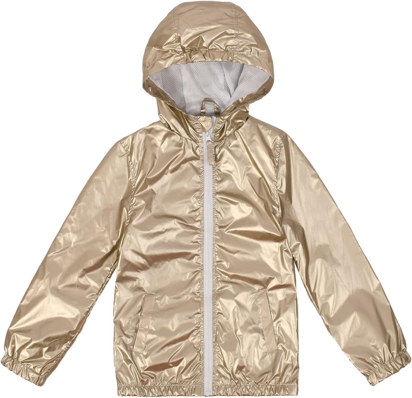 SNOW DREAMS Girls Waterproof Rain Jacket