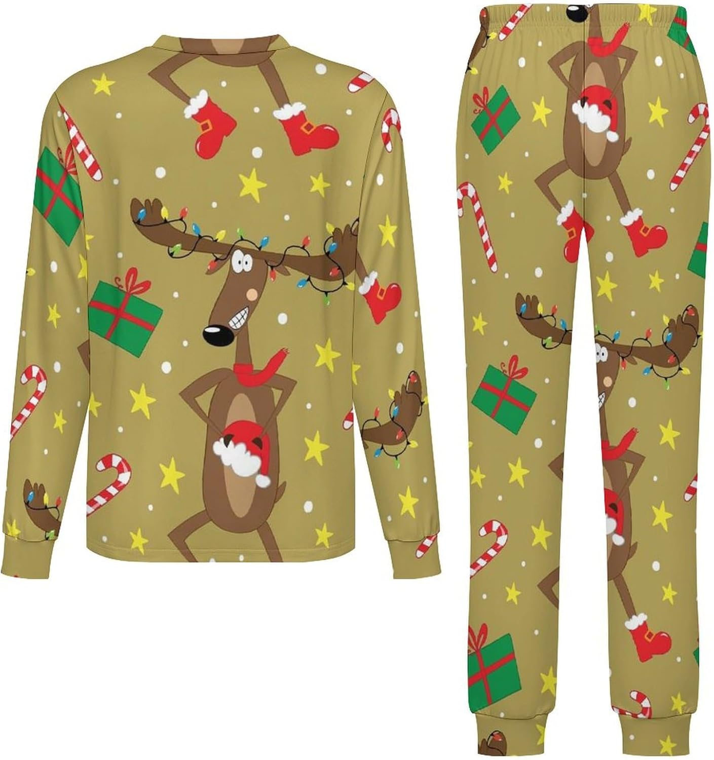 Cute Christmas Cats Thermal Underwear for Kids