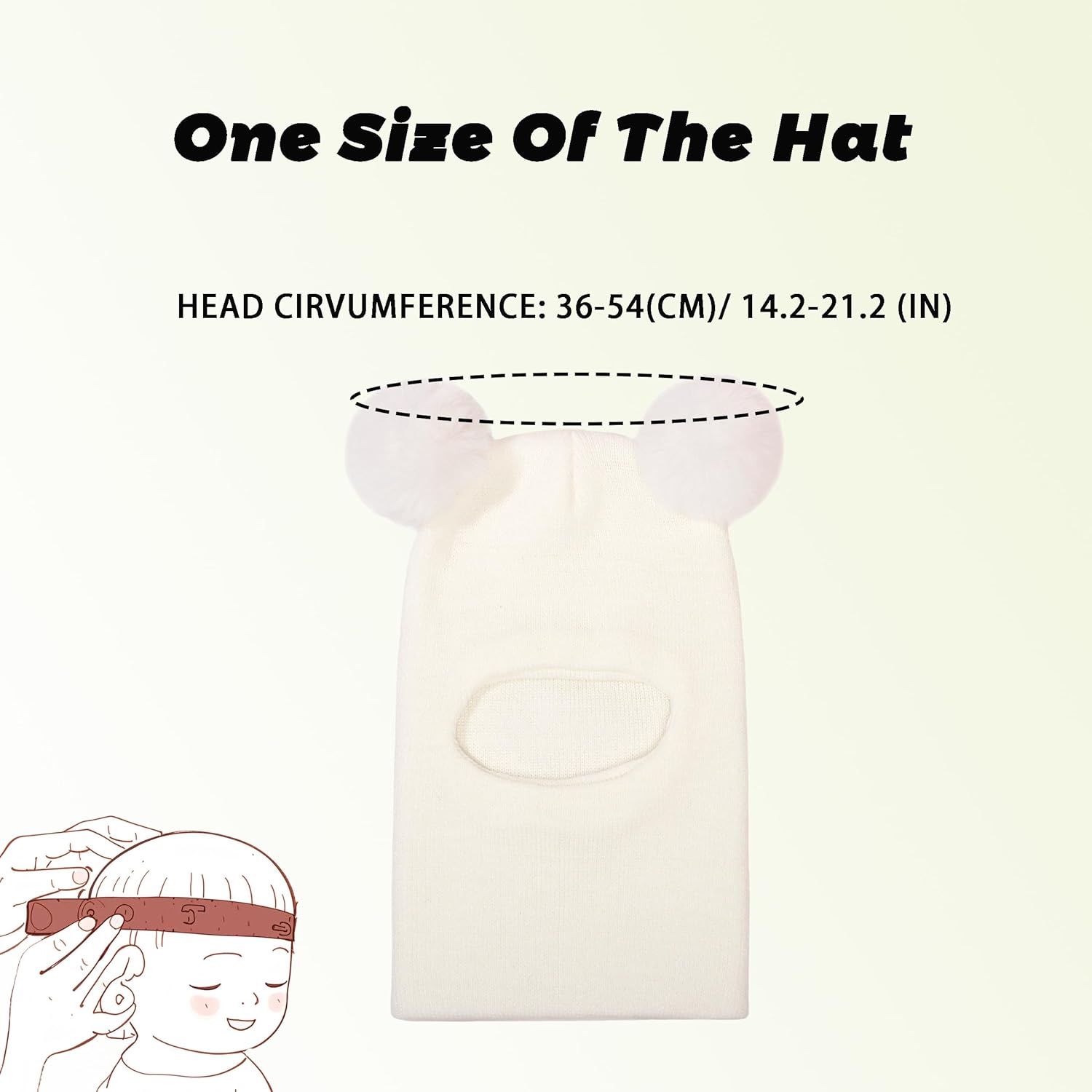 ENBAOHUI Baby Winter Hats Scarves 2 Packs for Kids