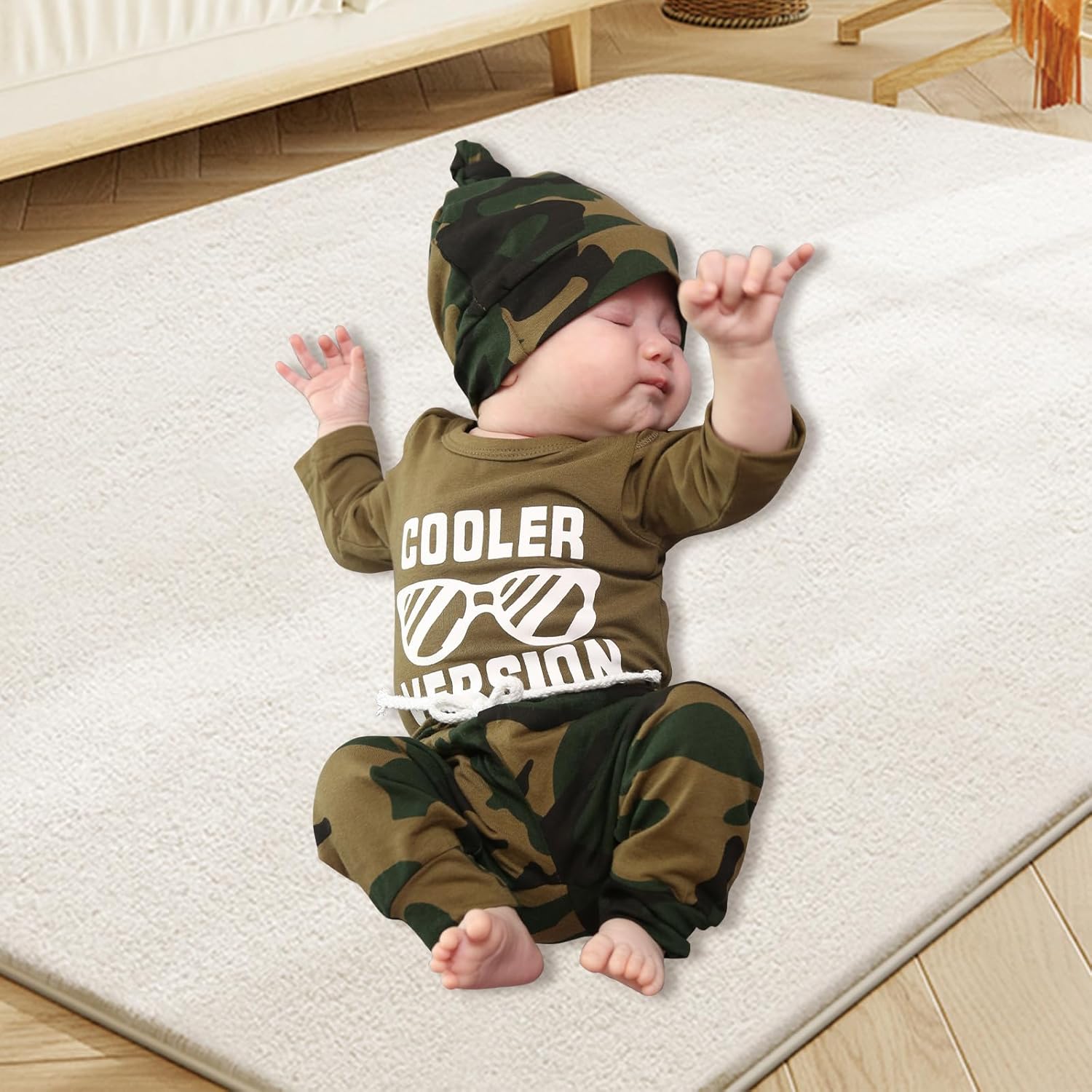 Lightweight Baby Romper Set