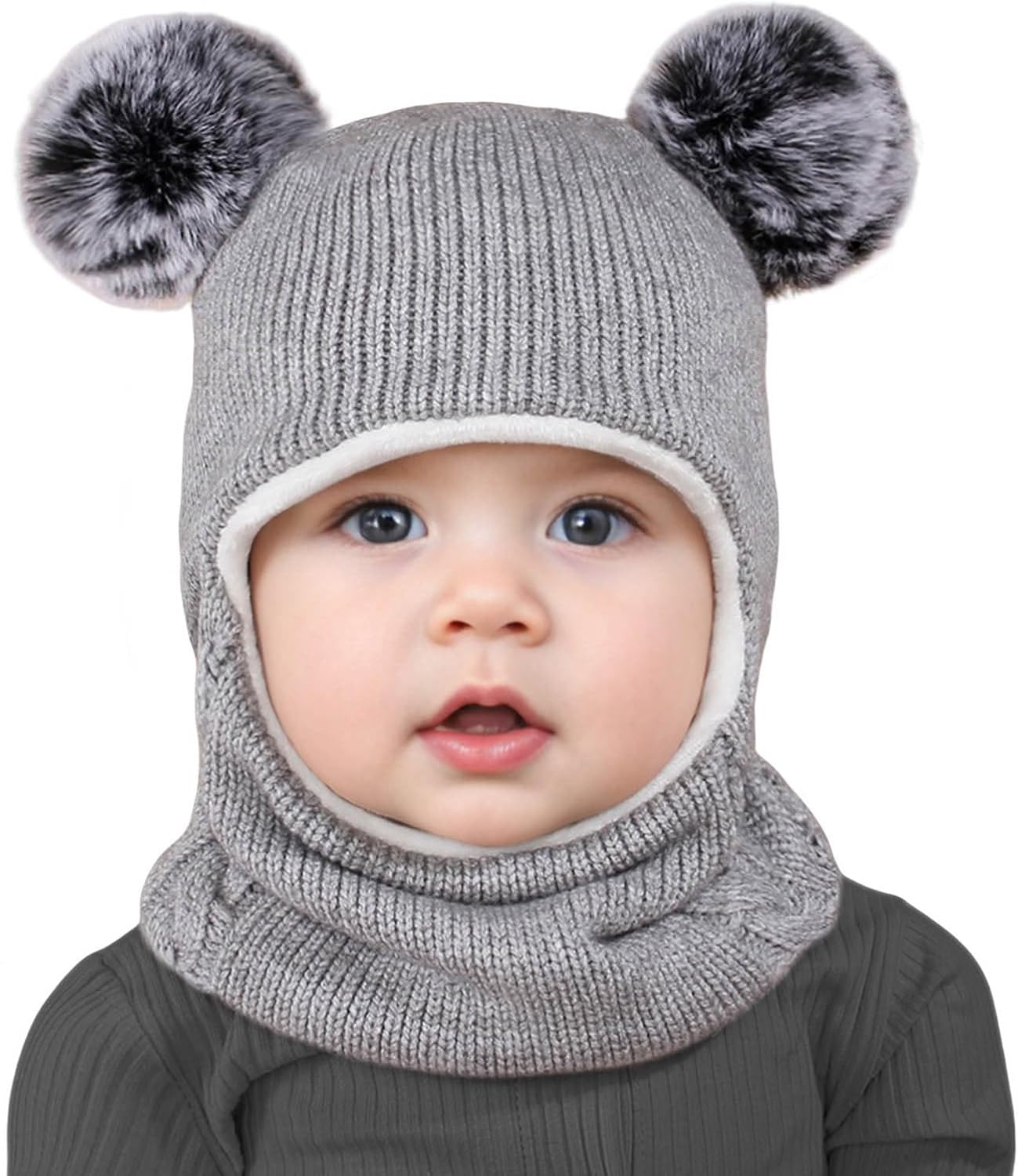Winter Hats for Babies Toddler Warm beanie Set