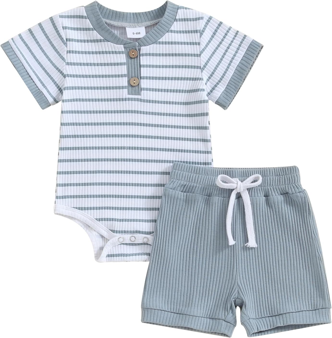 Adorable 2-Piece Romper Set for Baby