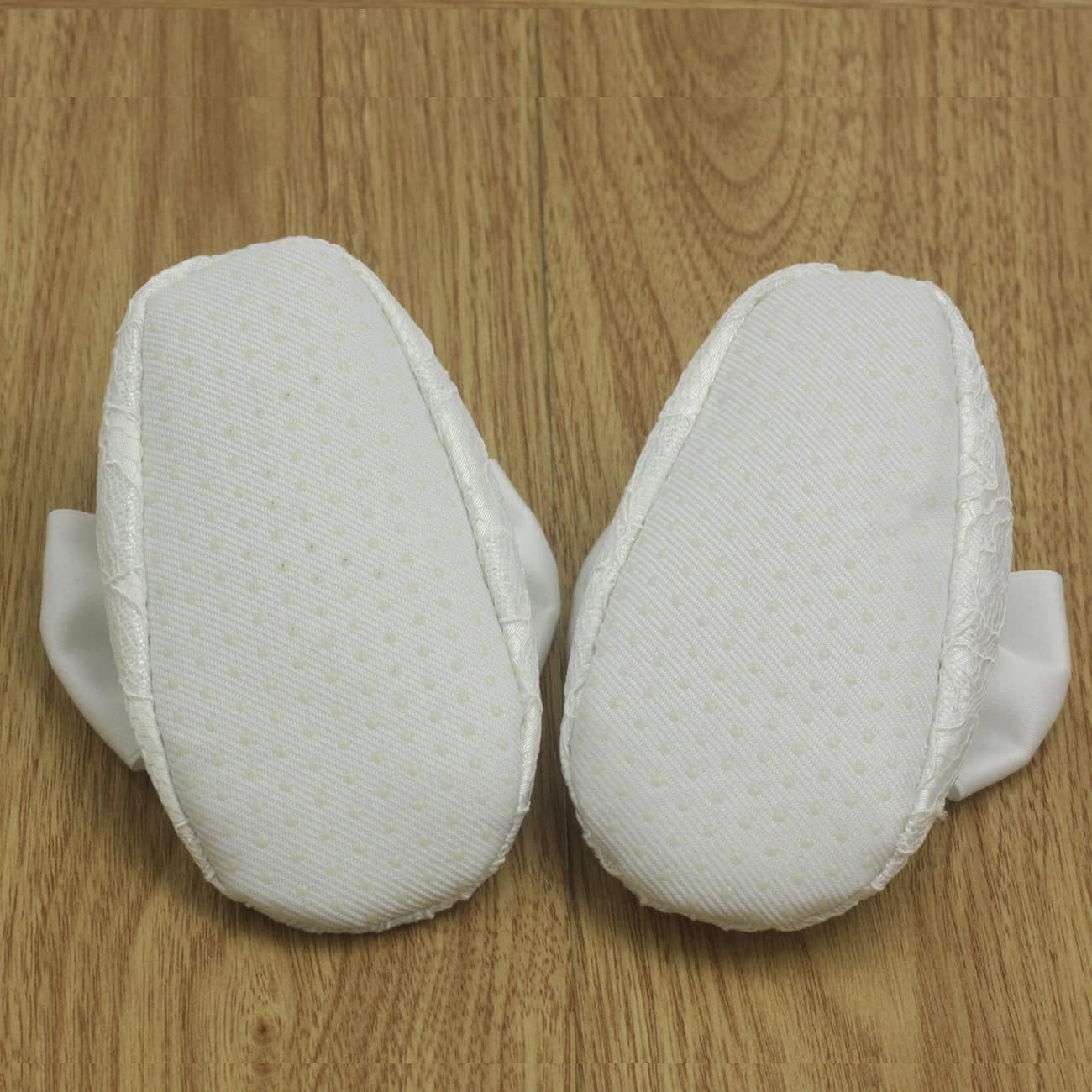 Nihao Baby Girls Christening Flat Set with Matching Headband