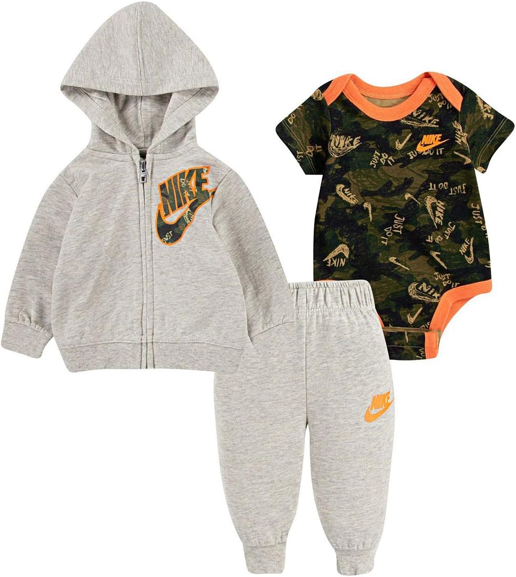 Glow in the Dark - Nike Baby Boy 3 Piece Camo Set 3M
