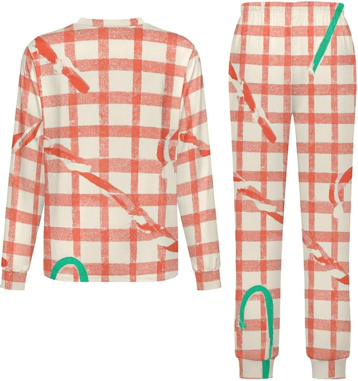 Christmas-Themed Thermal Underwear for Kids