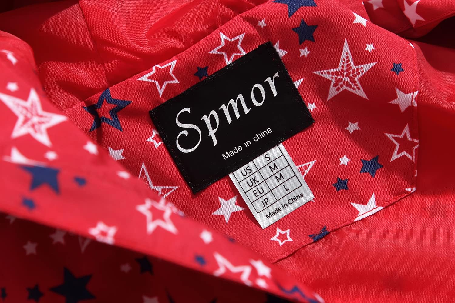 Spmor Boys Girls Lightweight Waterproof Rain Jackets