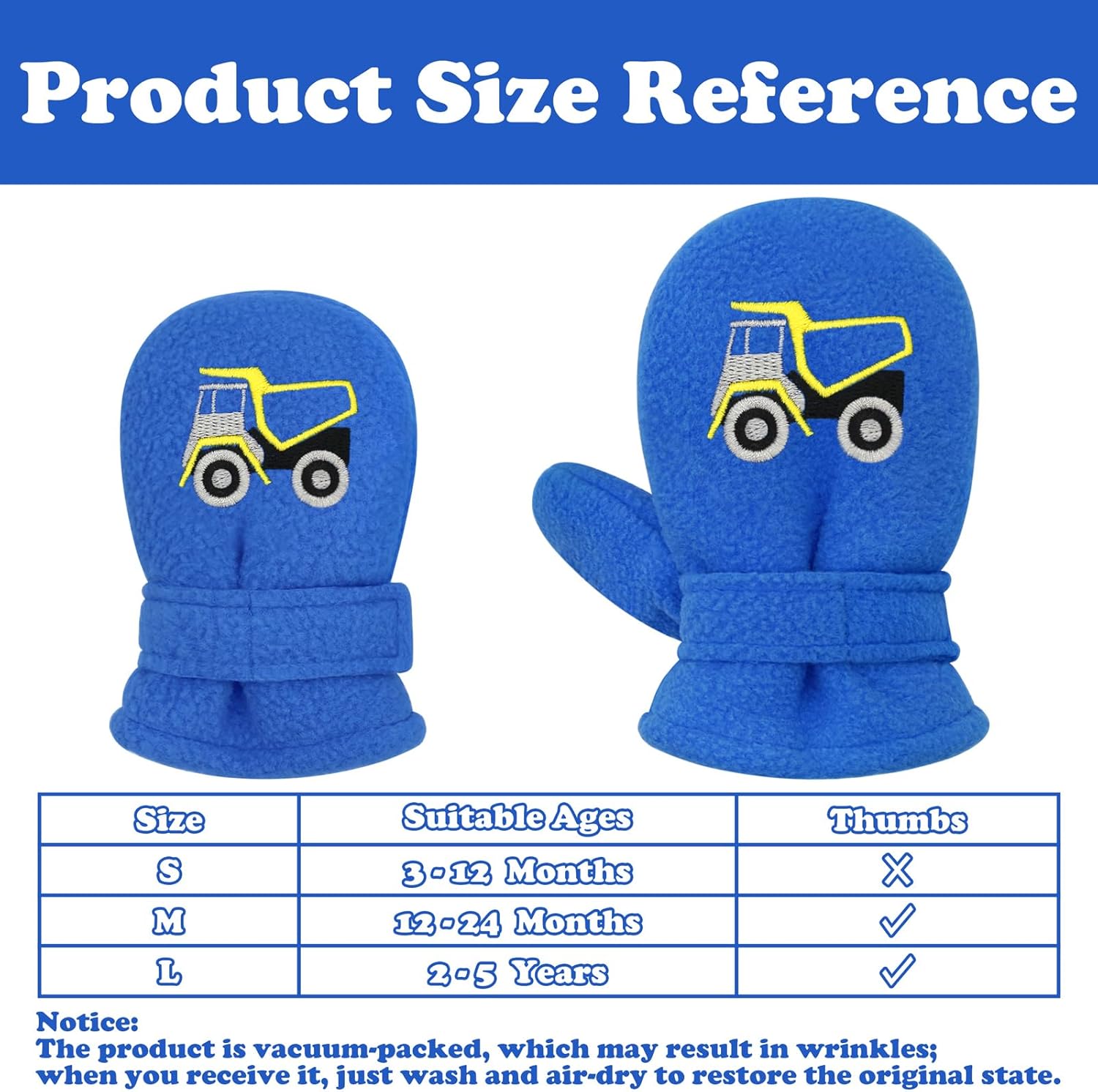 Winter mittens toddler gloves