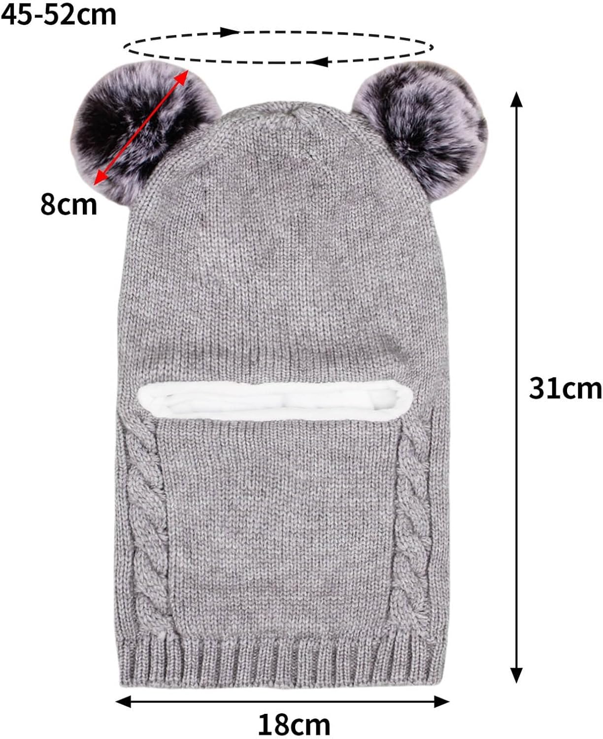 Winter Hats for Babies Toddler Warm beanie Set