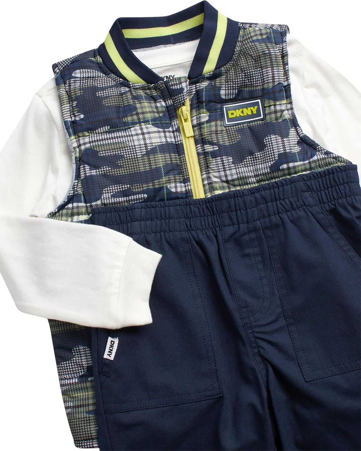 DKNY Boys Quilted Puffer Set
