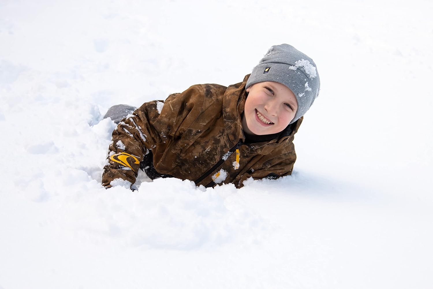 Keep Them Safe - childrens winter protective hat with innovative self-adjusting padding