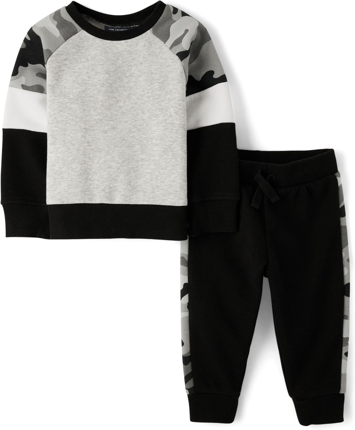 The Childrens Place Baby Boys Cozy Sweater Pants Set