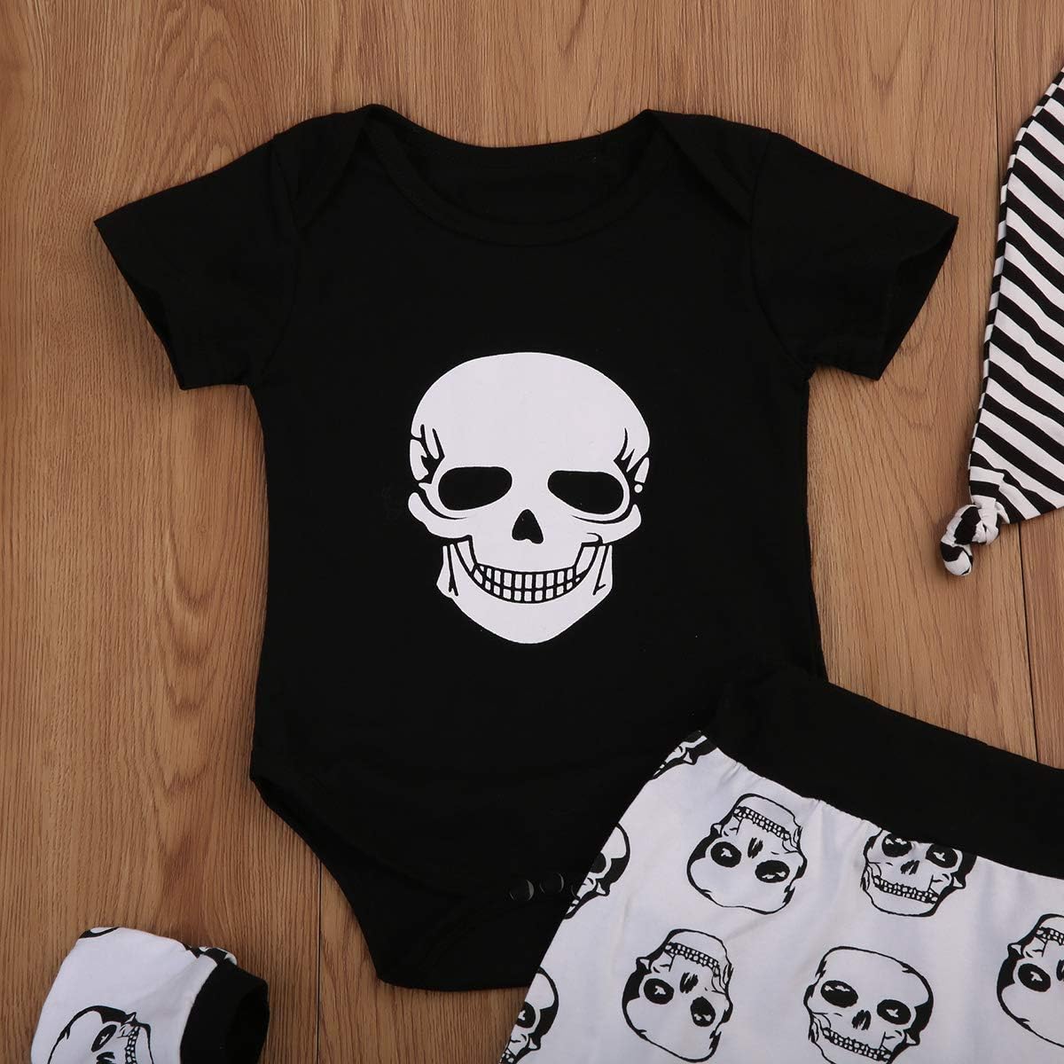 Baby Halloween Creators Set Skull Romper More