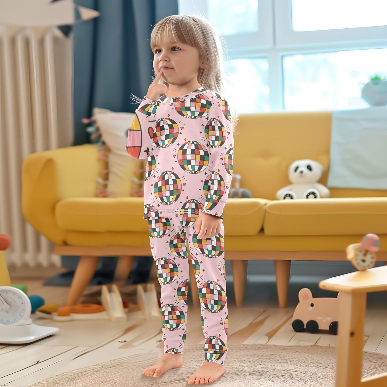 WIFIU Pajama Set Soft Comfortable