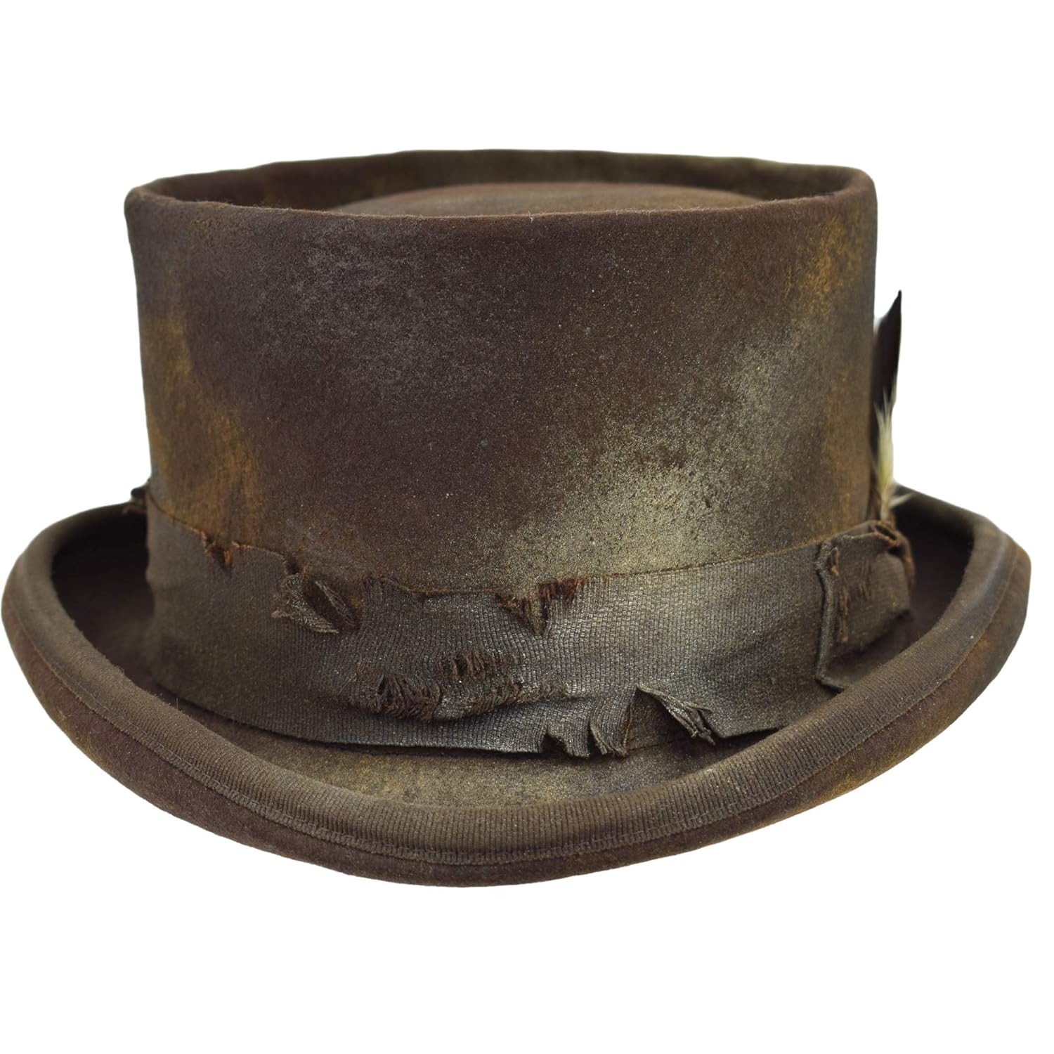Handmade Baby Boys Western Desert Rat Top Hat Dusty Brown