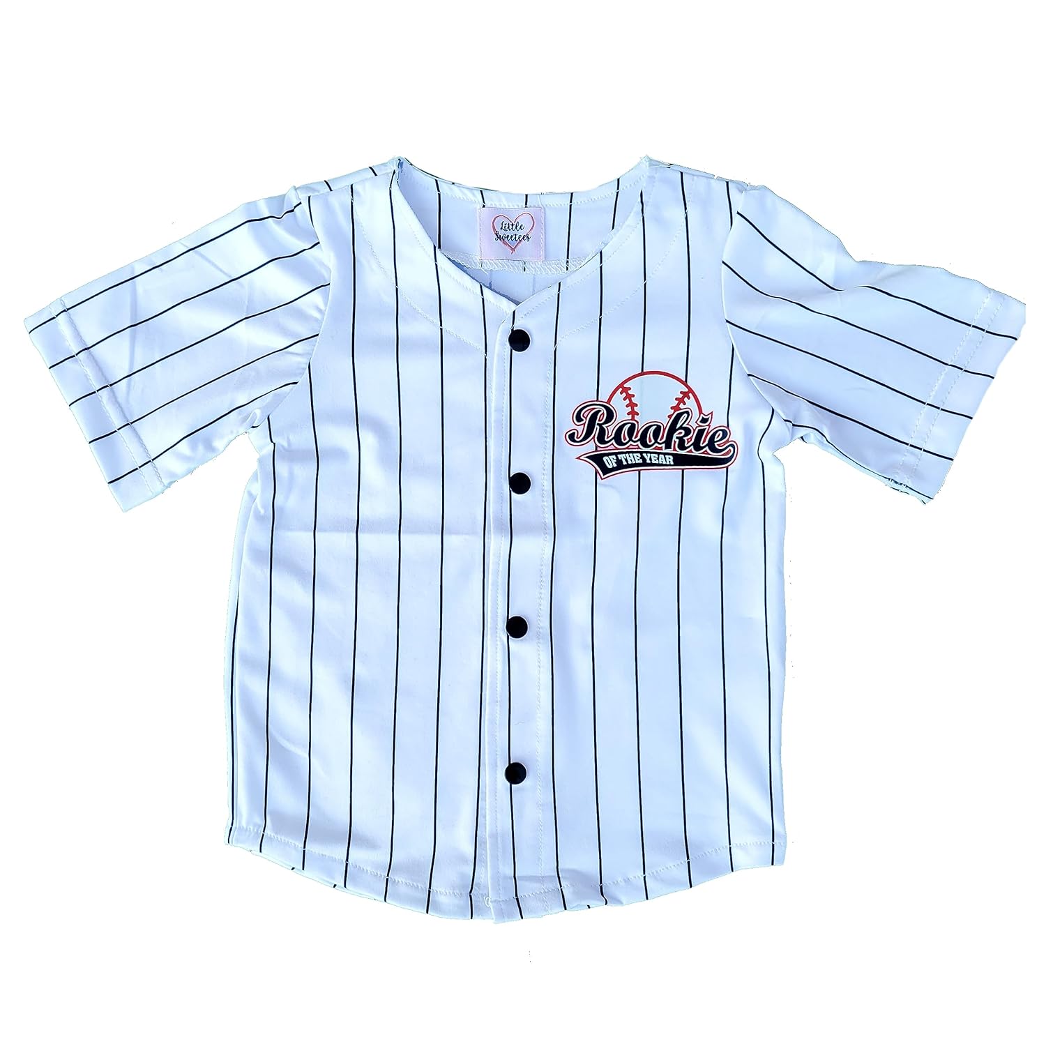Personalized Rookie Birthday Baseball Uniform Set for Baby Girls