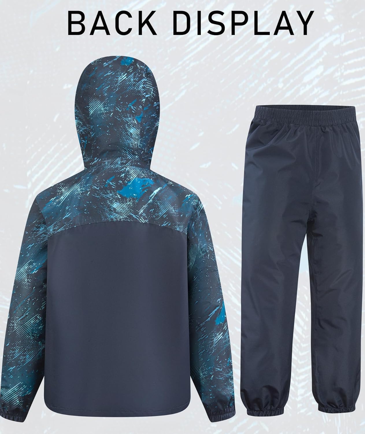 Adorable Kids Rain Coats and Pants Set