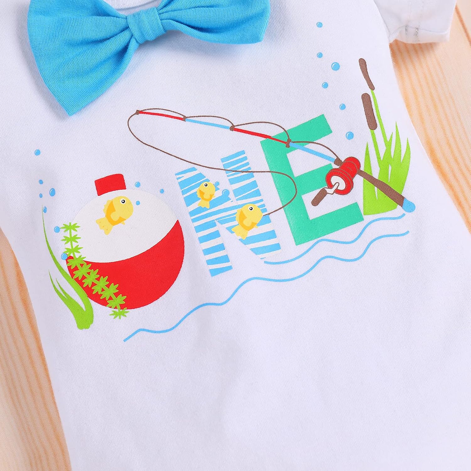 Perfect 1st Birthday Outfit for Boys Fishing Tuxedo with Hat