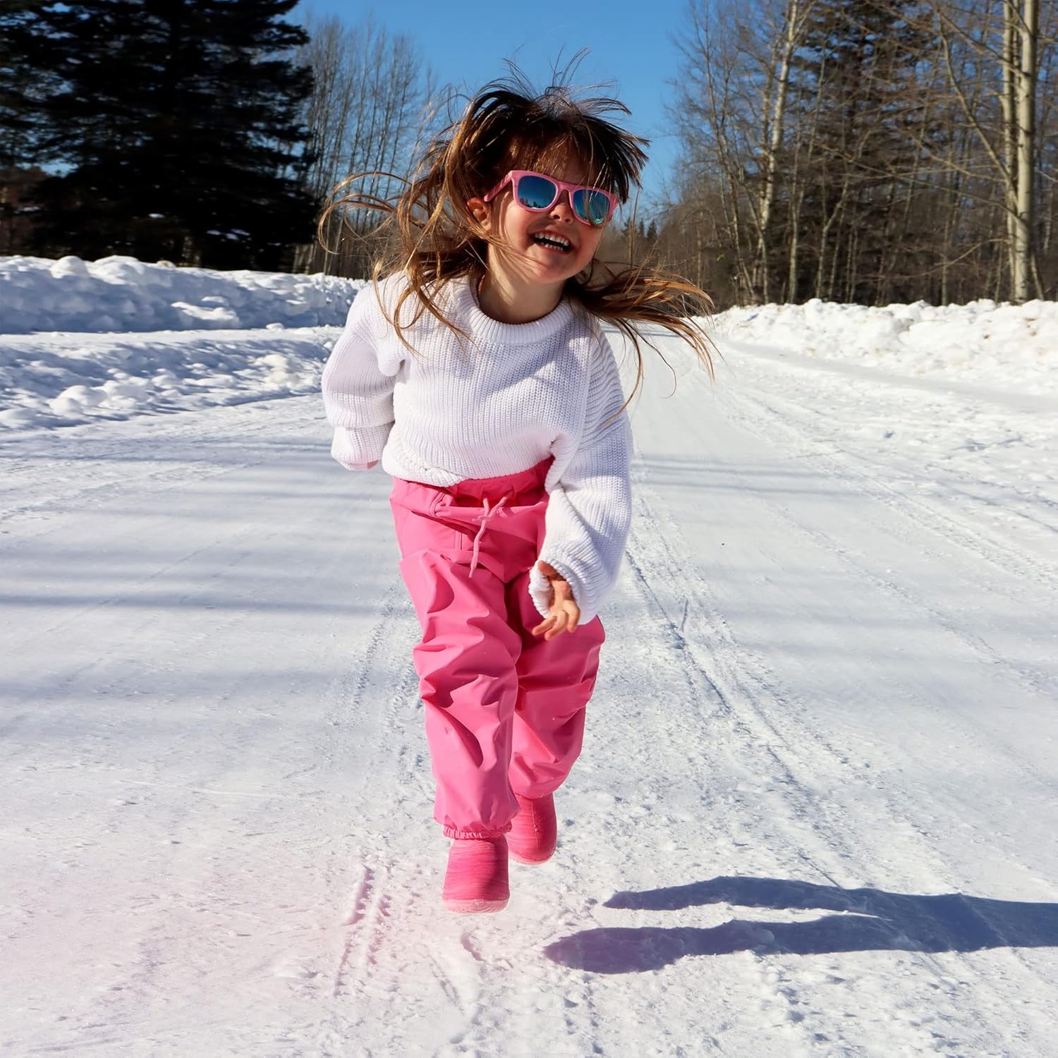 JAN JUL Kids Cozy Dry Water-Proof Rain Snow Pants D