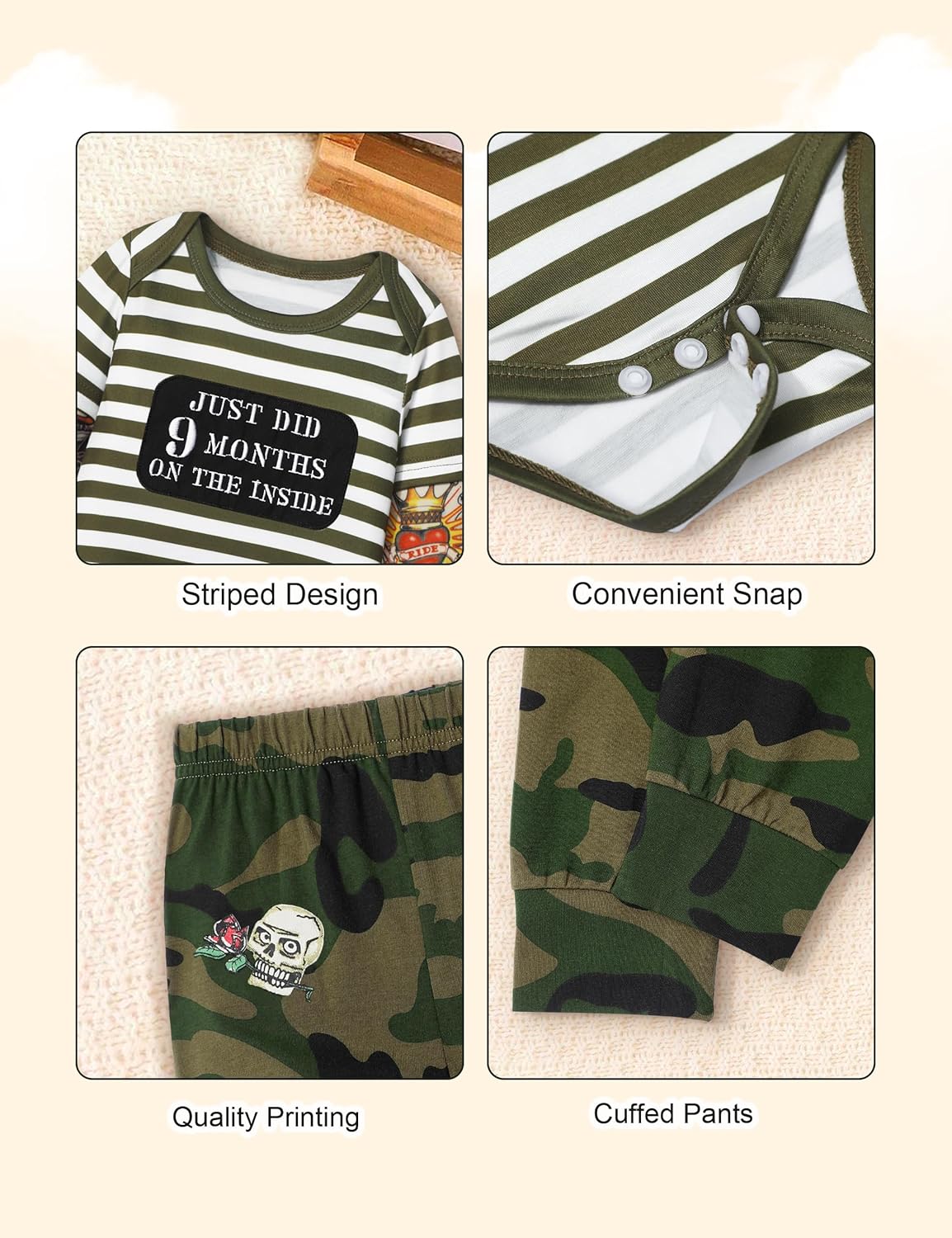 Softest Baby Boy Outfit Funds Toddler Collection Set