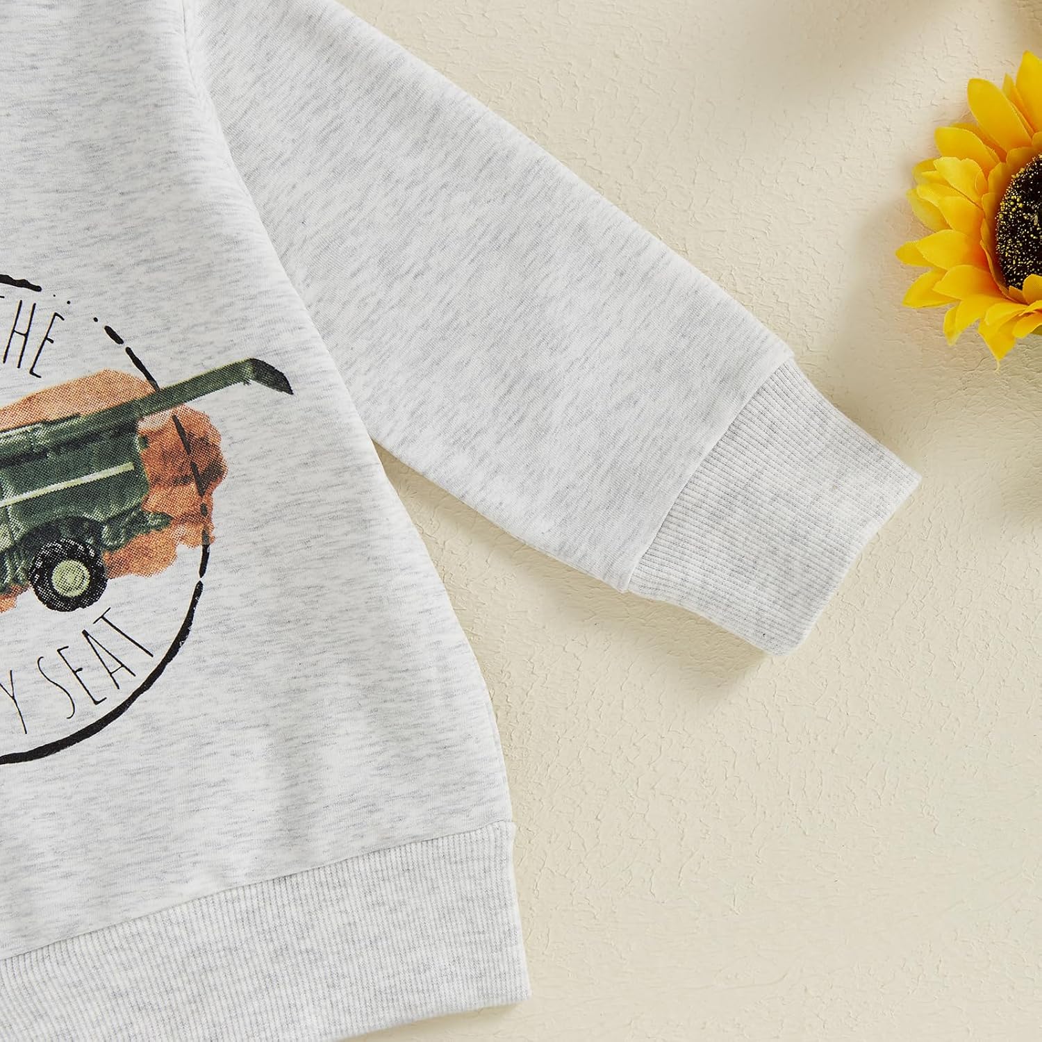 Warm Cozy Tractor Fit Jogger Pants for Baby Boys
