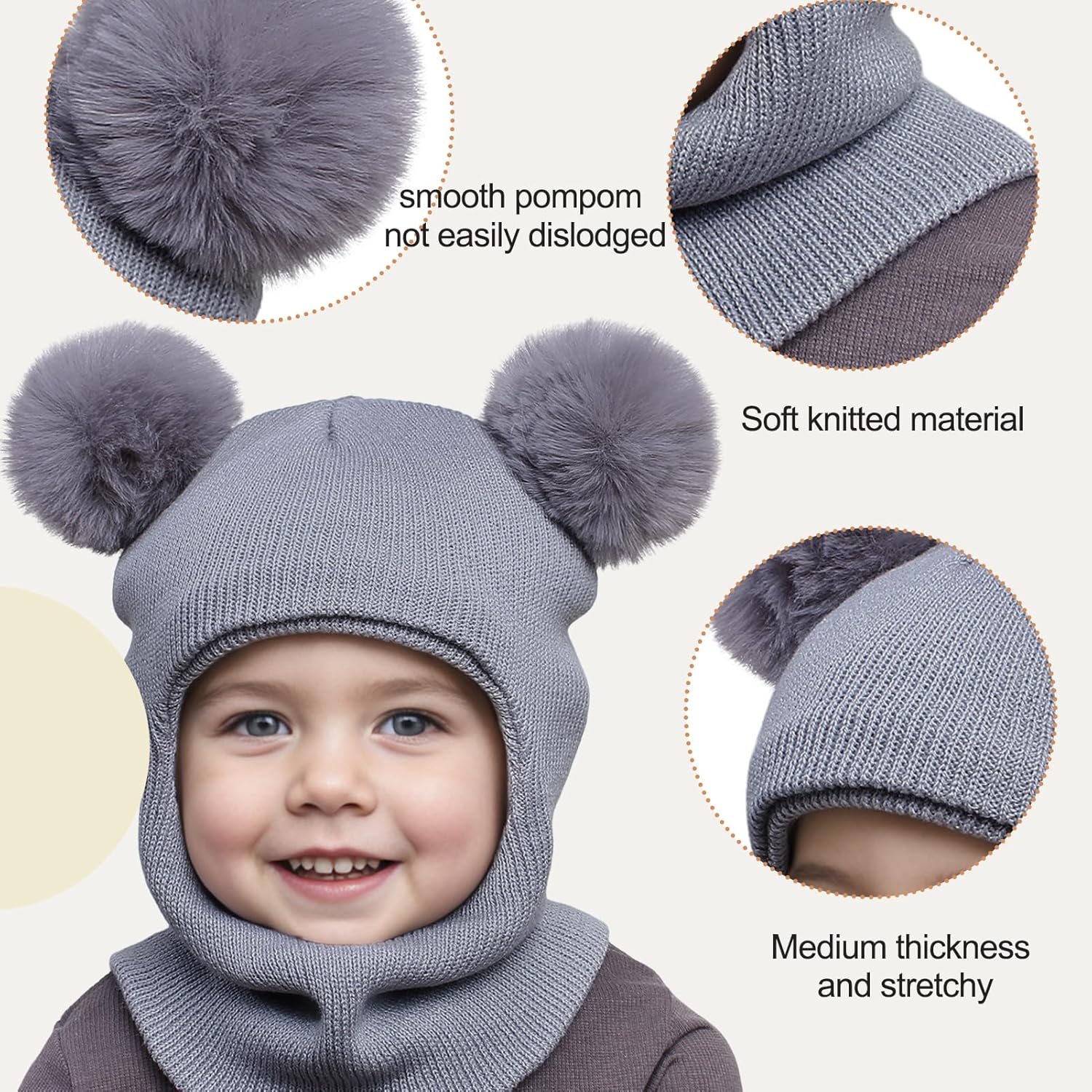 Winter Baby Beanie Scarf Set