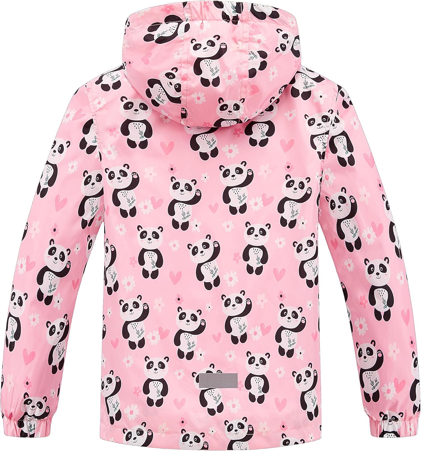 C2M Girls Boys Rain Jacket Waterproof