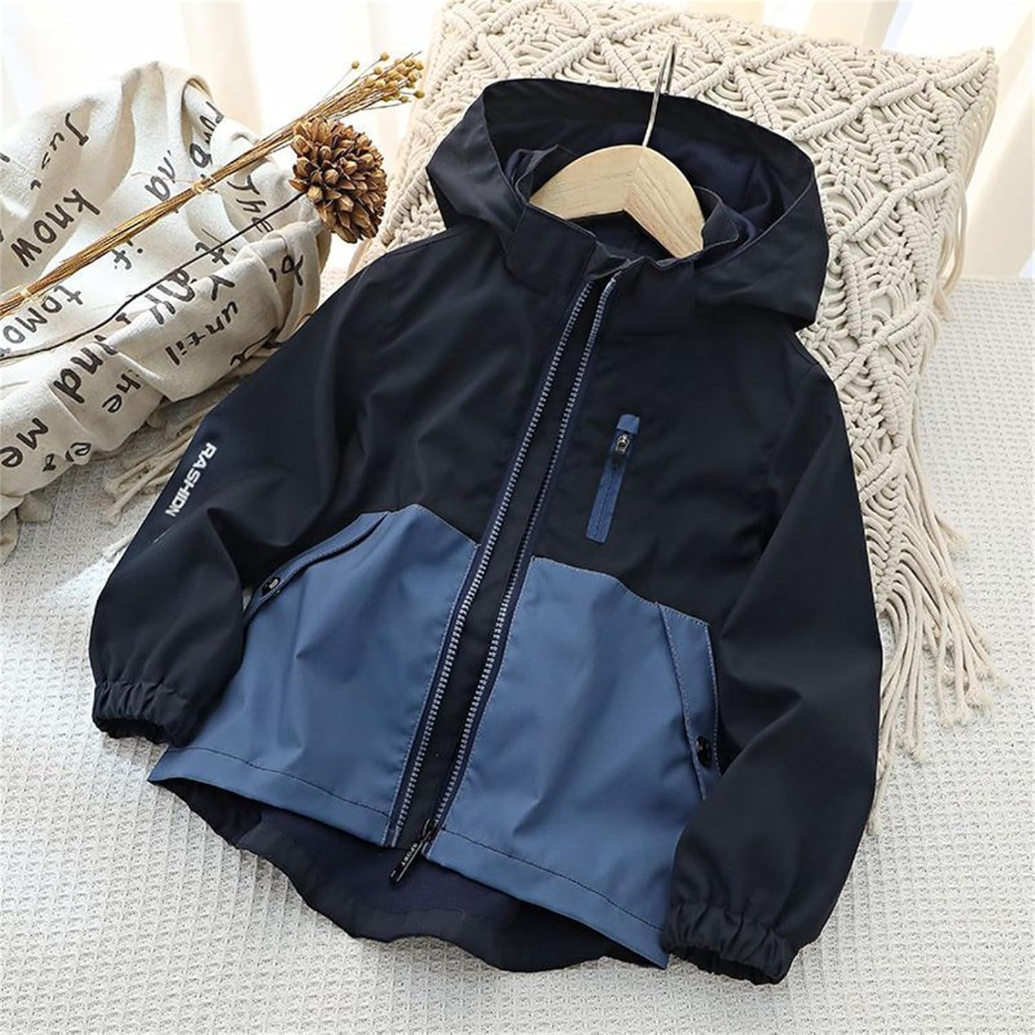 Rainy Day Rescue Genius Waterproof Coats for Kids with Hoodie Design