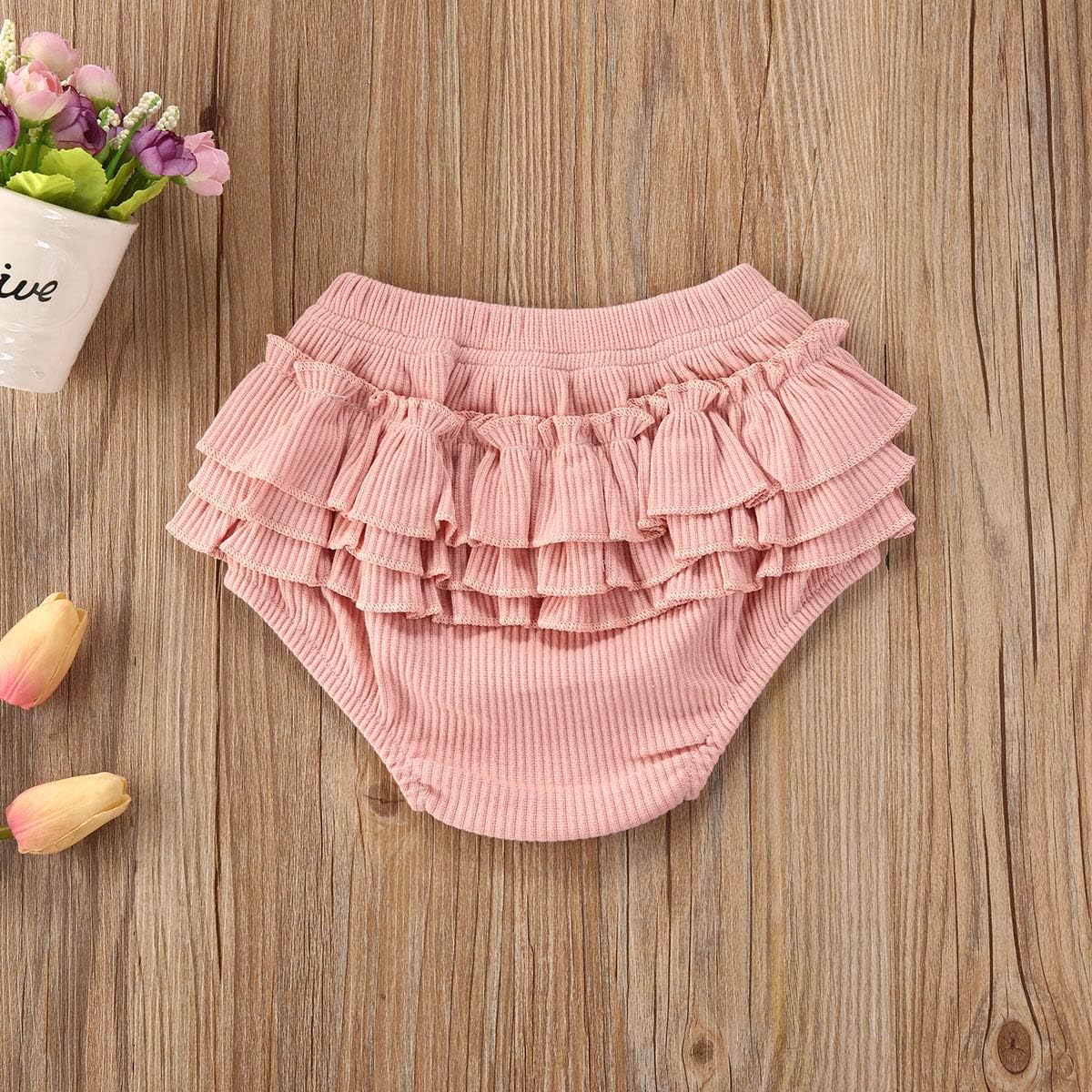Adorable Baby Bloomers Headband Set