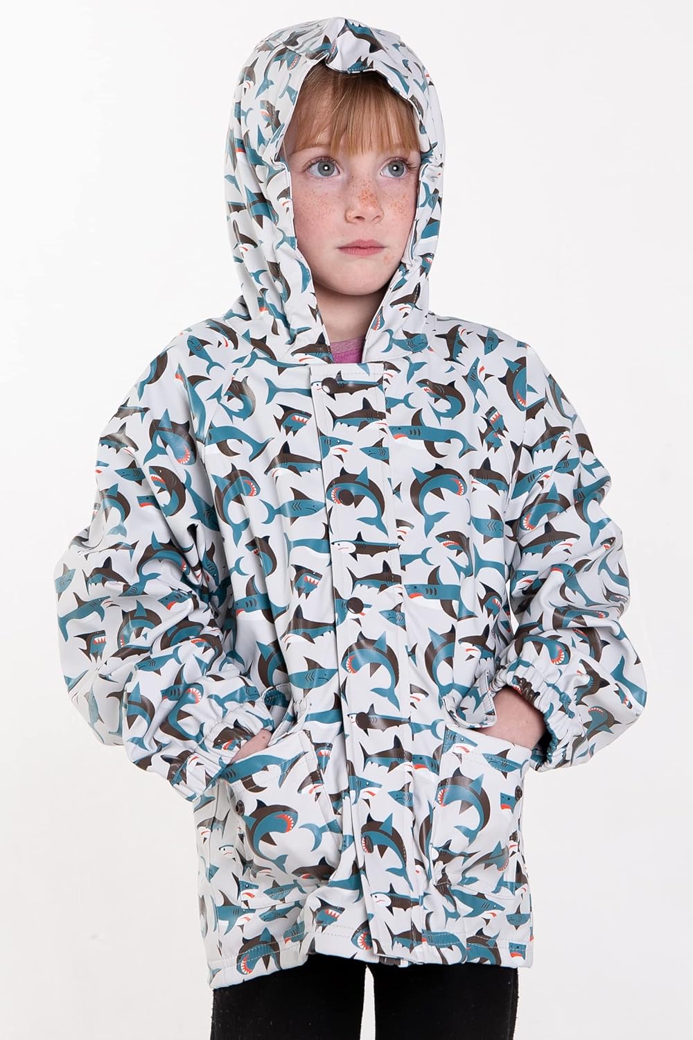 Warm Durable Waterproof Rain Jacket for Kids