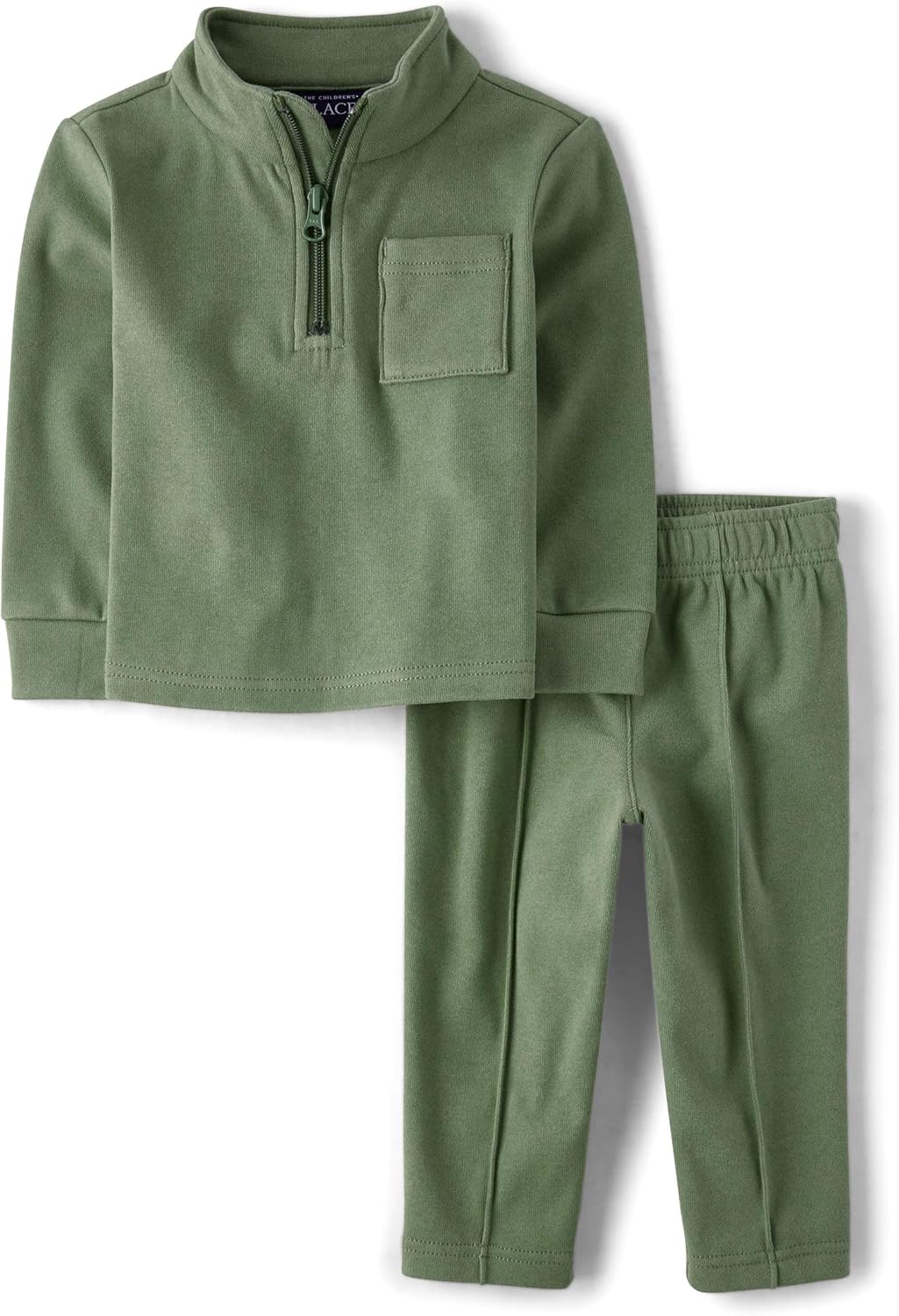 Durable Comfy 2-Piece Baby Boys sweatshirt sweatpants set by The Childrens Place