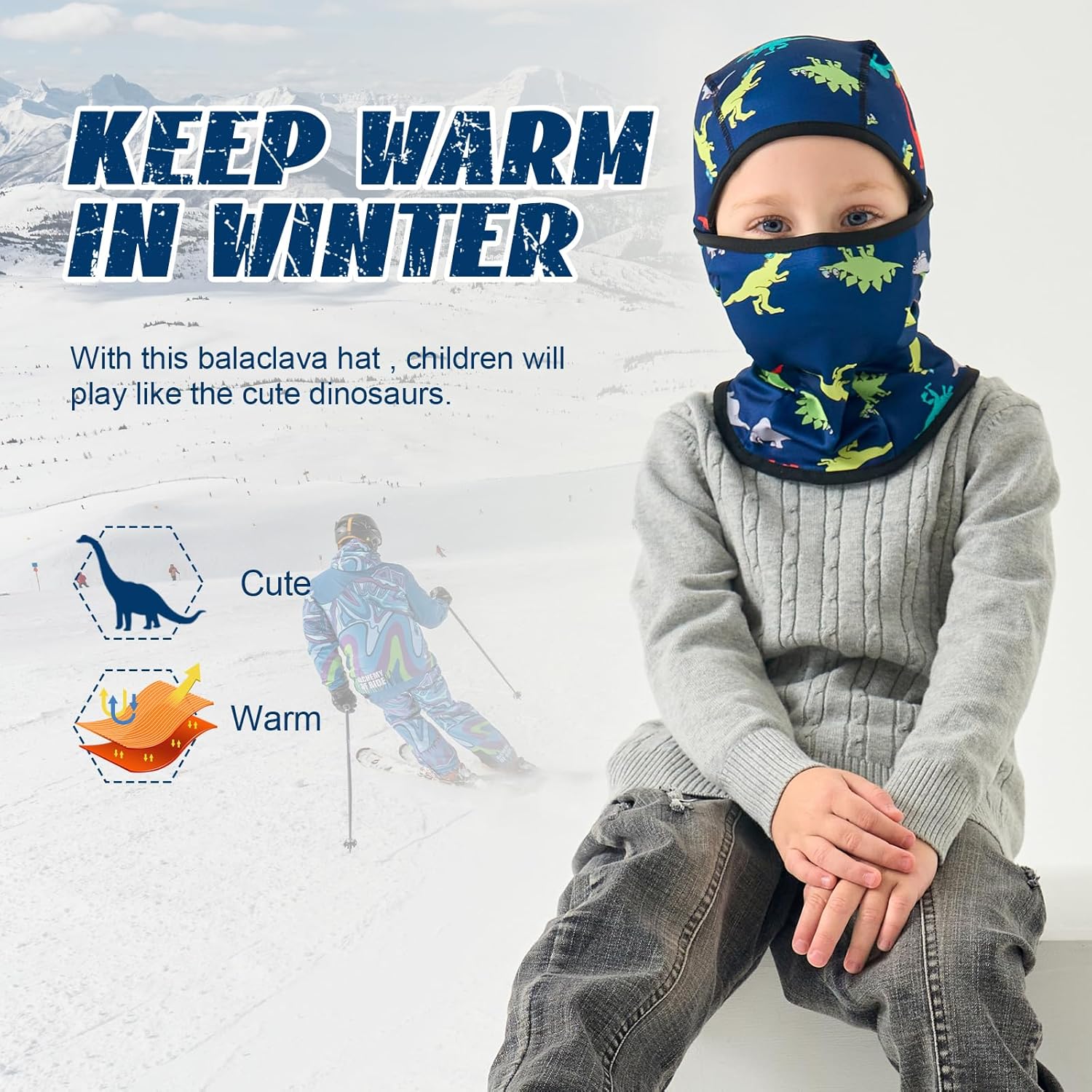 Soft and Warm Balaclava for Kids