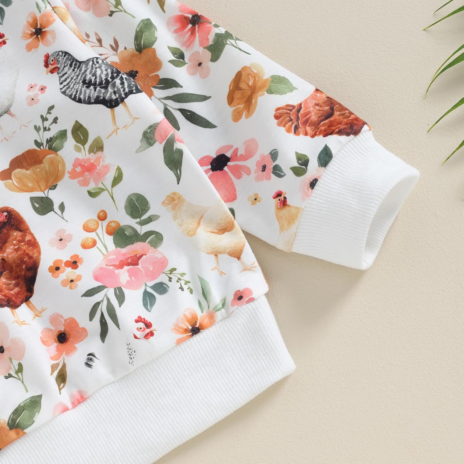 Floral Print Baby Sweaters - FallWinter for Toddler