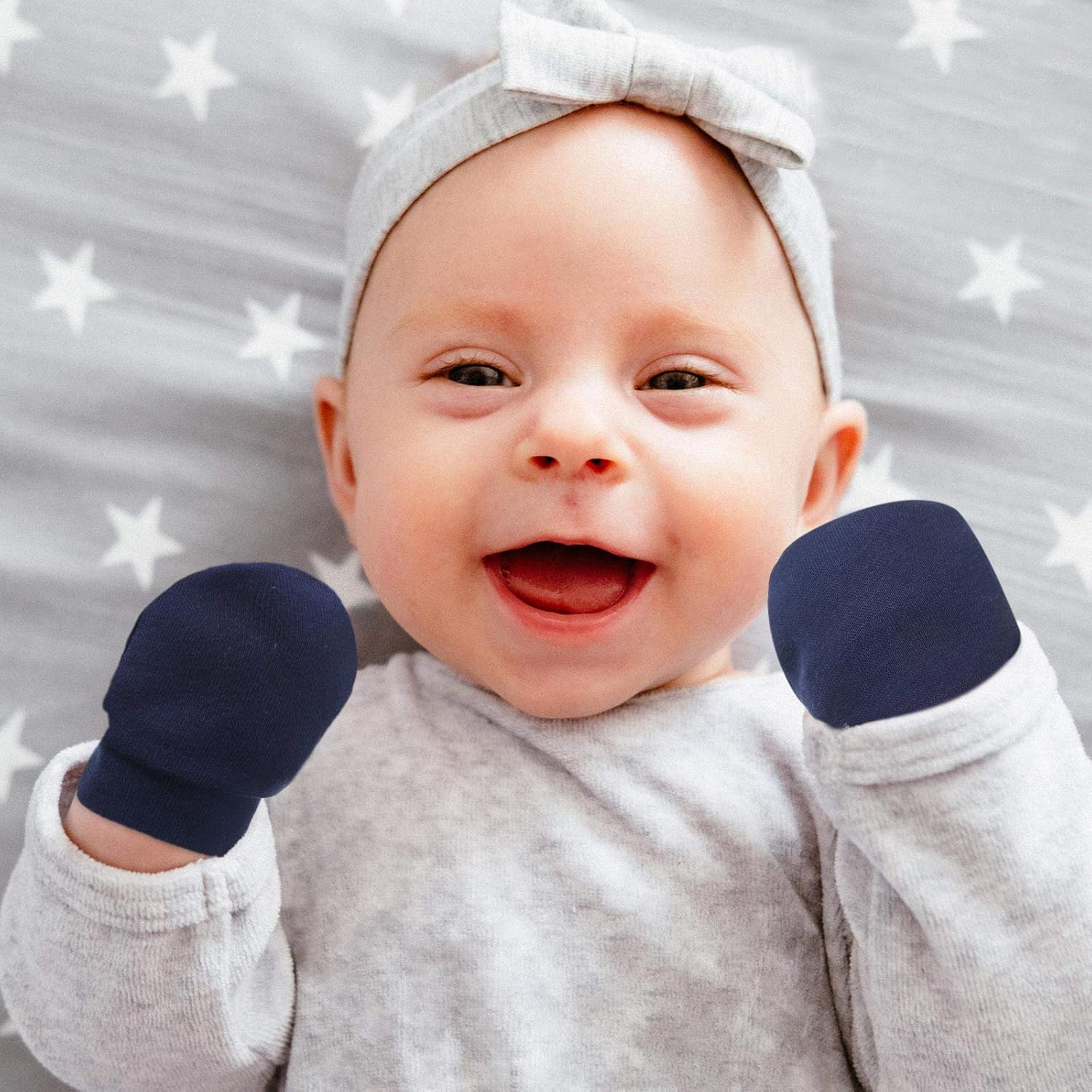 Perfect for Newborns Soft Baby Gloves Reusable Safe
