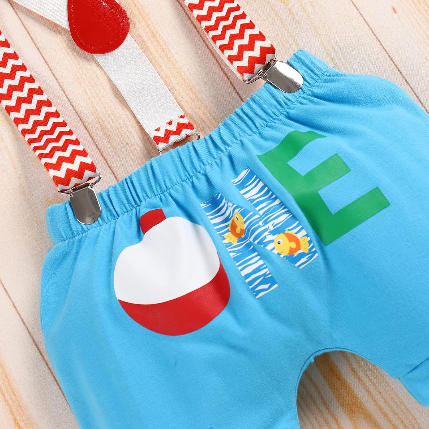 Perfect 1st Birthday Outfit for Boys Fishing Tuxedo with Hat