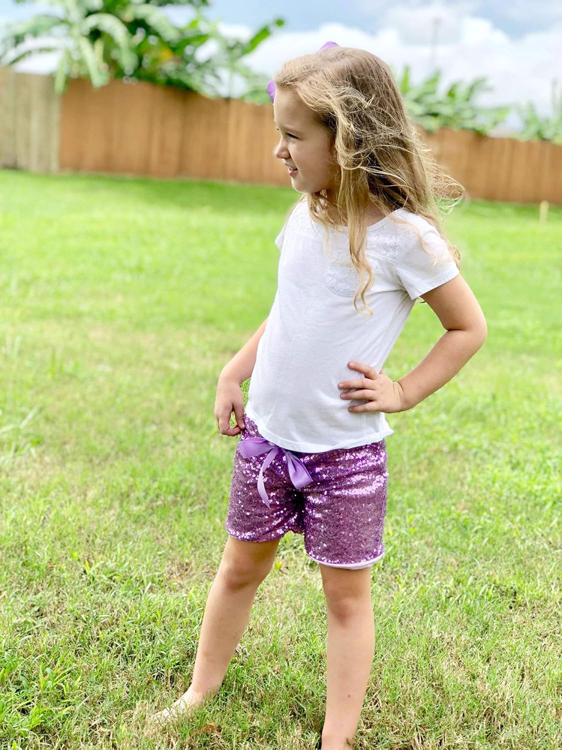 Bright sequins on both sides