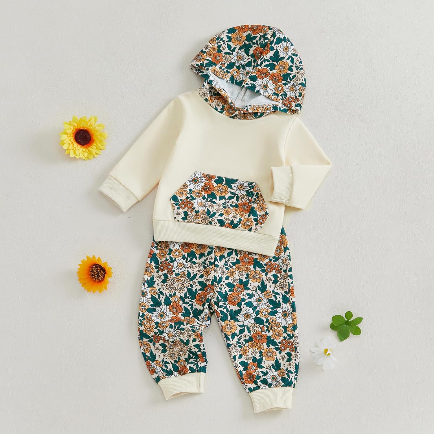 Comfy Cute Baby Girl Winter Outfit Set
