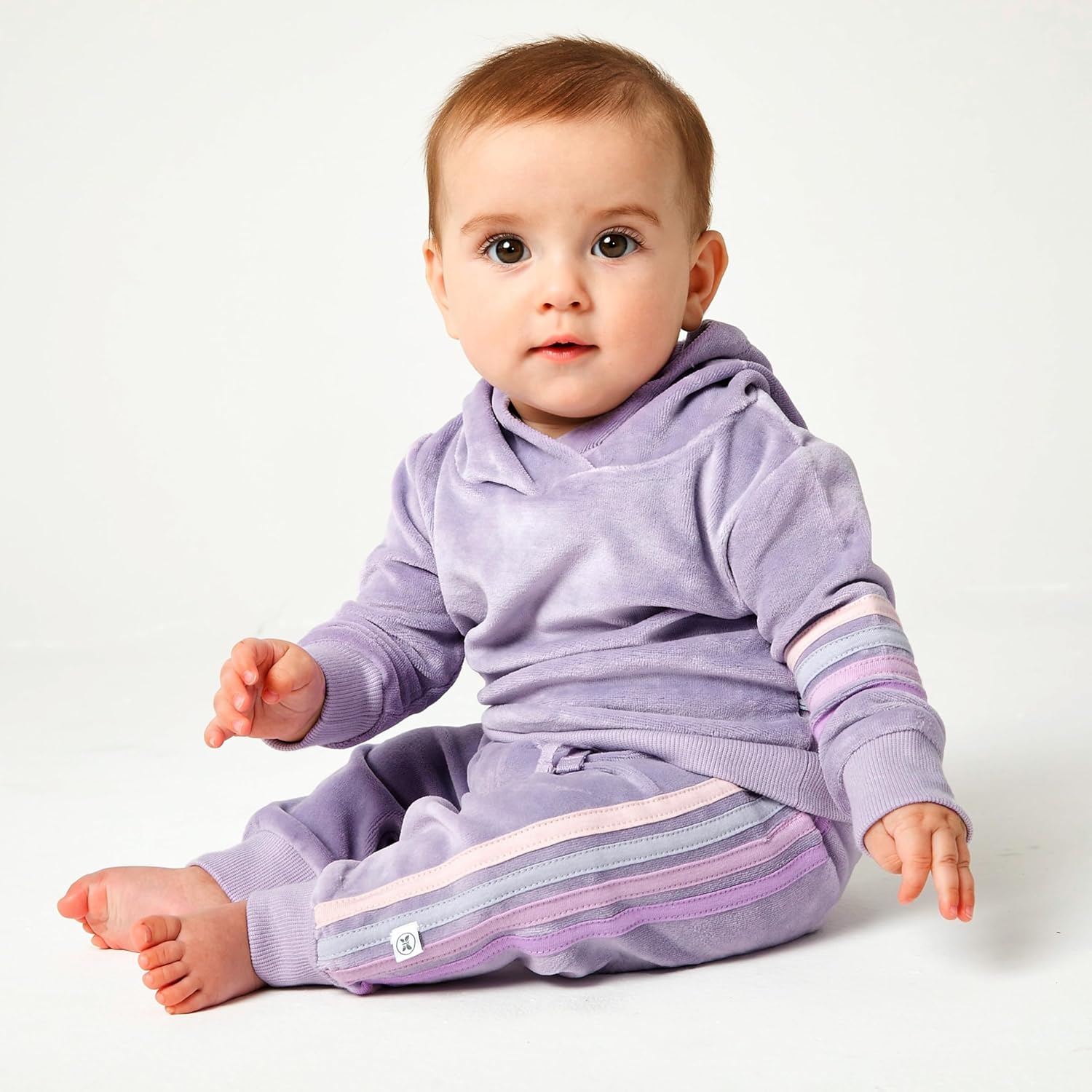 Organic SoftnessHonest Baby Velour Jogger SetPerfect for Cooling Days