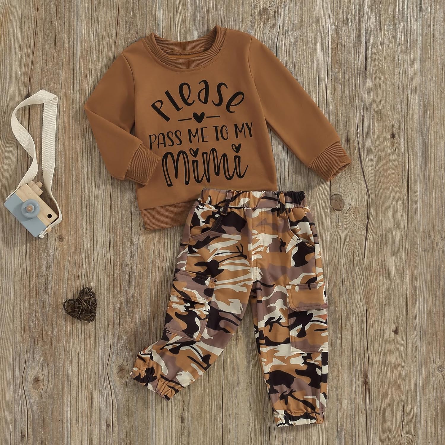 Little Girls Mandizy Perfect Outfit - Toddler Fall