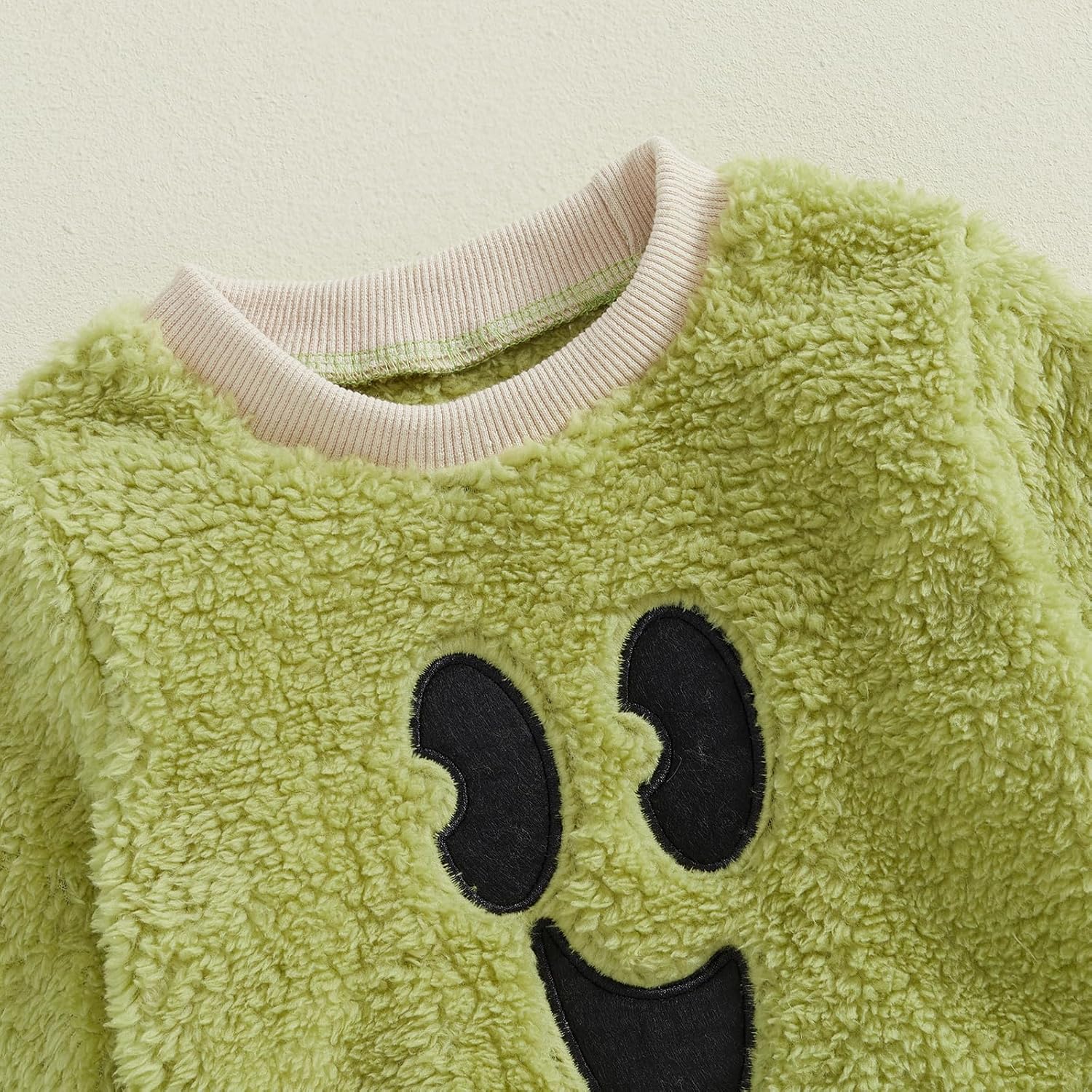 Baby Boy Winter Outfit Set - Soft Warm Fleece Face Print