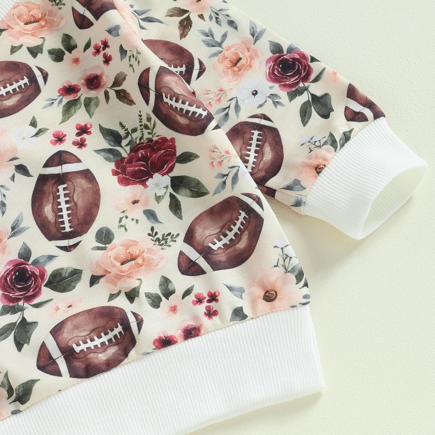 Lamuusaa Newborn Baby Football Outfit for Boys and Girls 10
