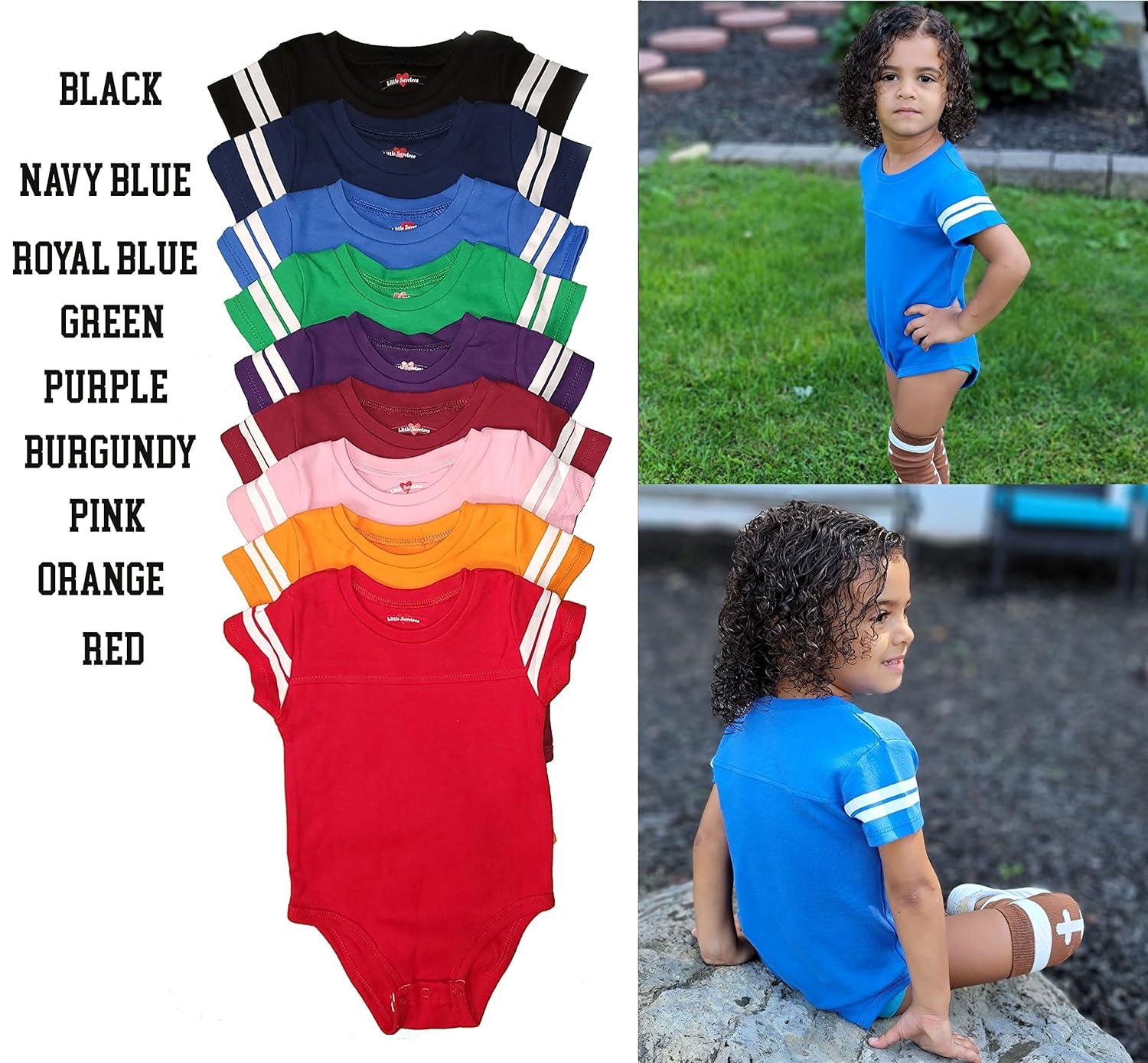 Handmade Personalized First Birthday Football uniform set