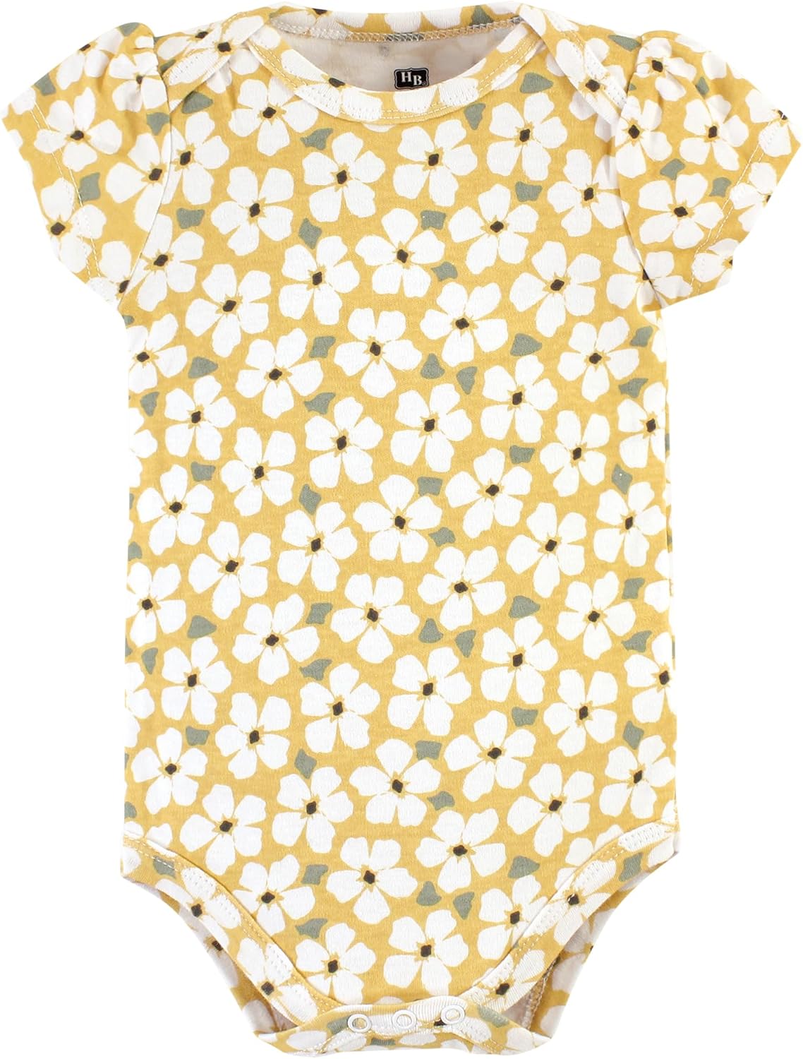 Hudson Baby Unisex Cotton Bodysuit Pant and Bib Glimpse