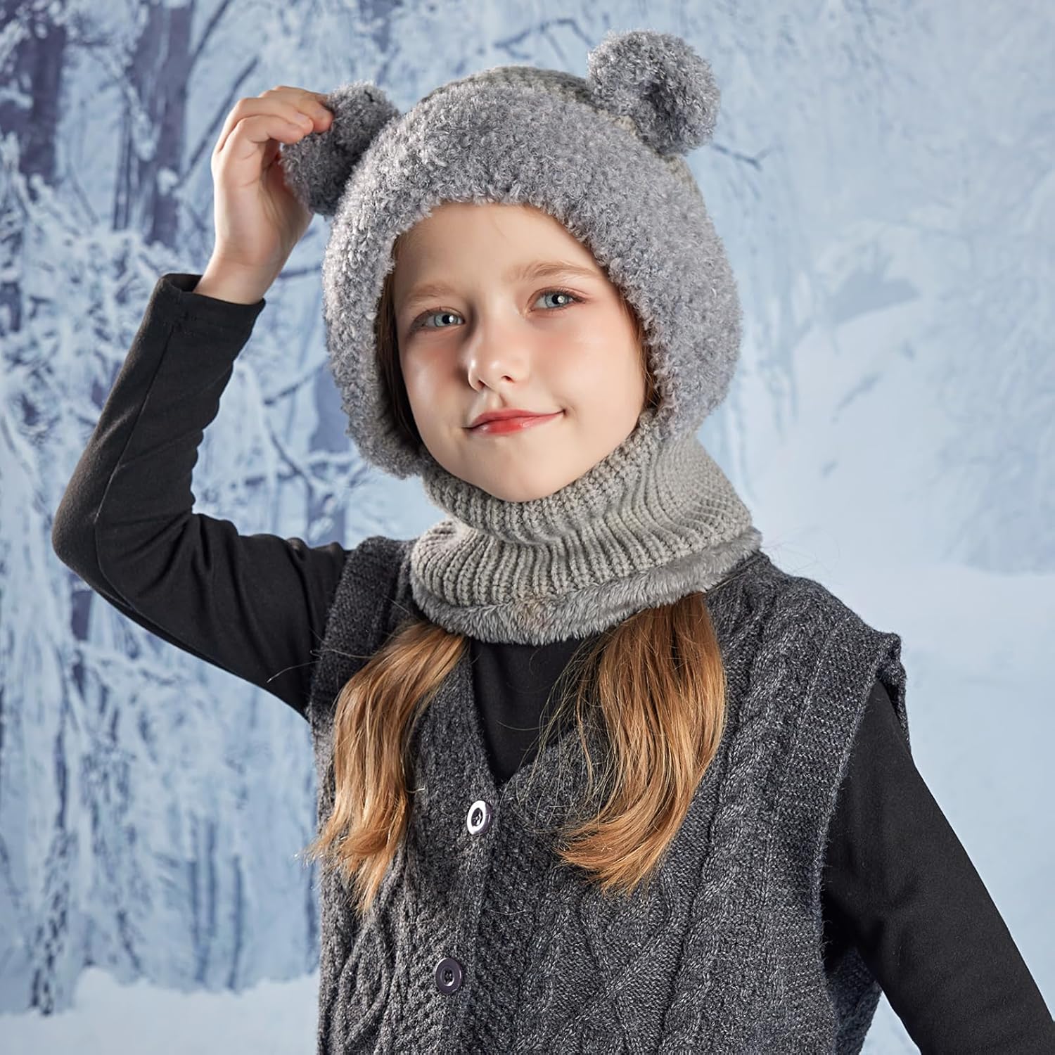 Baby Bear Winter_hat knitting