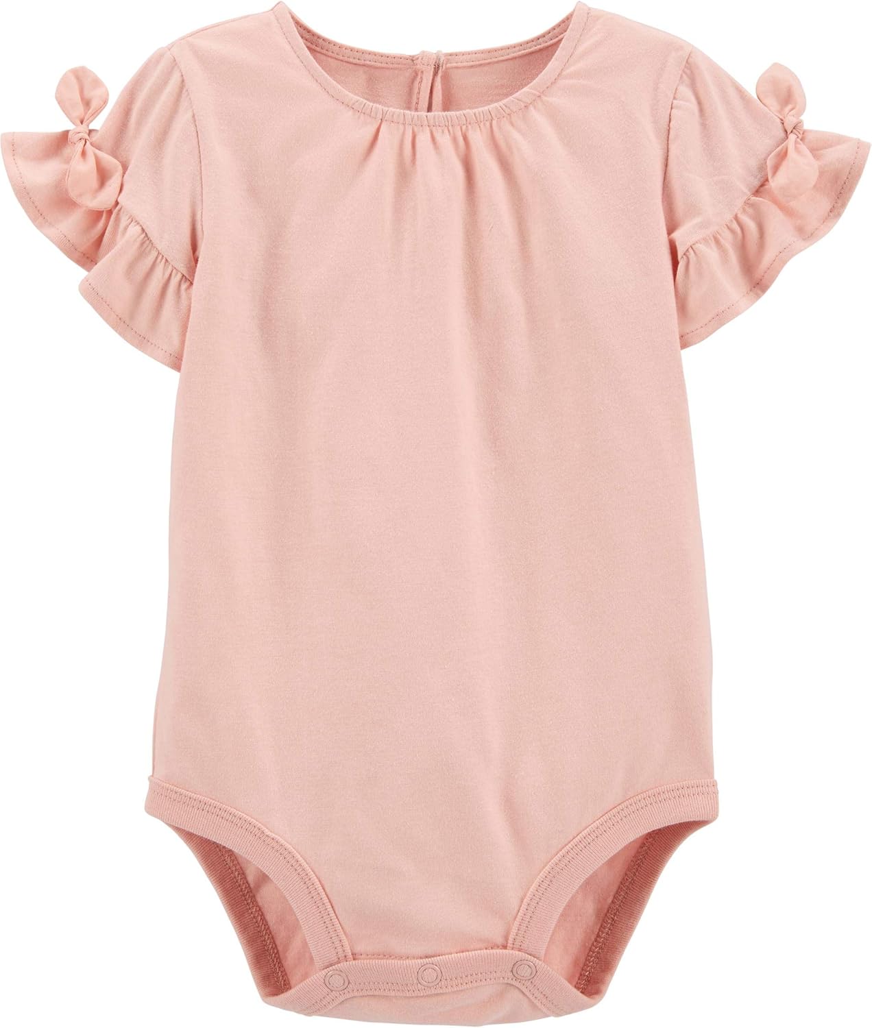 Cuddle Up with FlightDetail - Short-Sleeve Bodysuit for Baby Girls