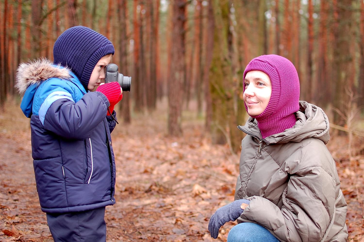100 Merino wool balaclava forkids of all ages