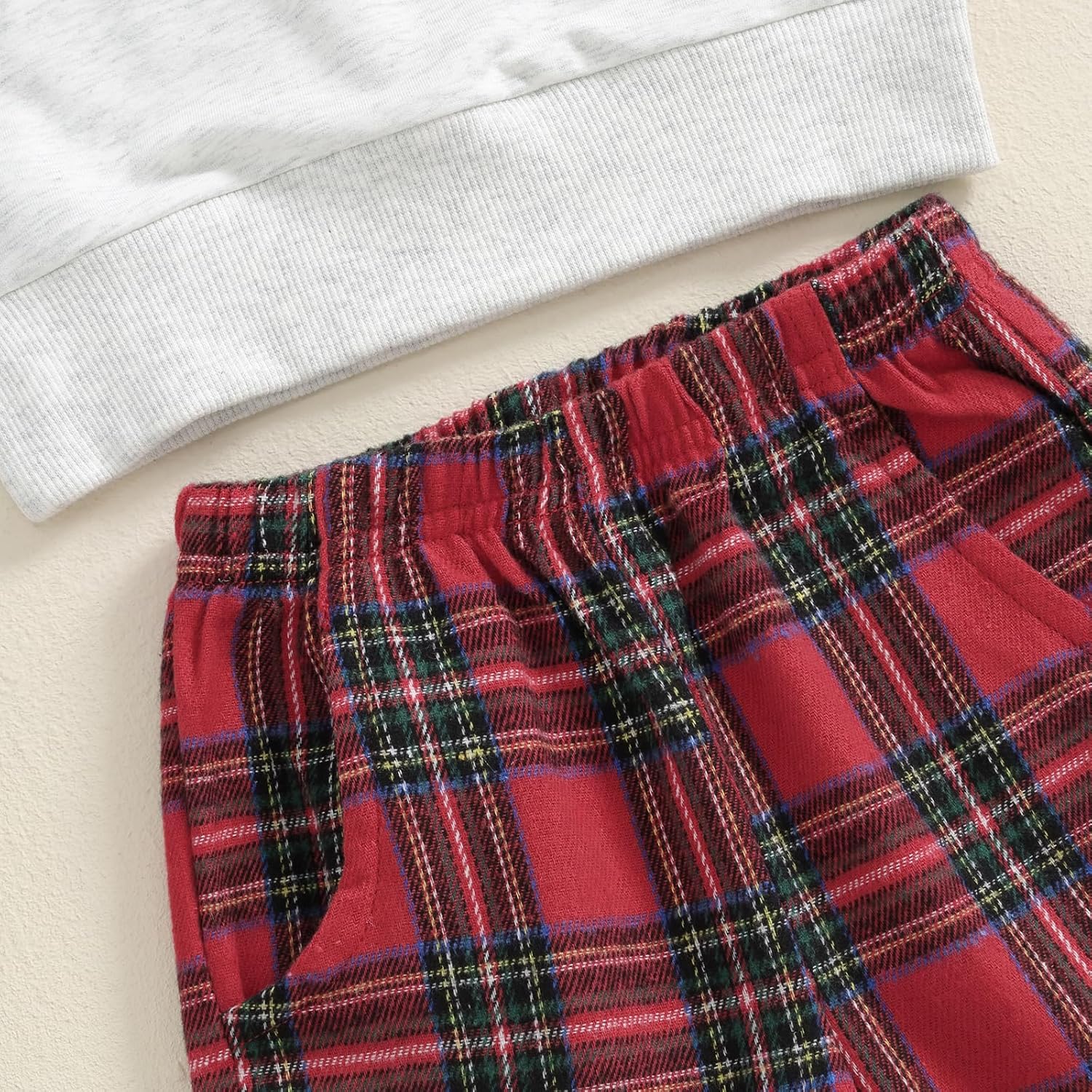 Newborn Christmas Outfit for Boys Little Guys 2-Piece Set
